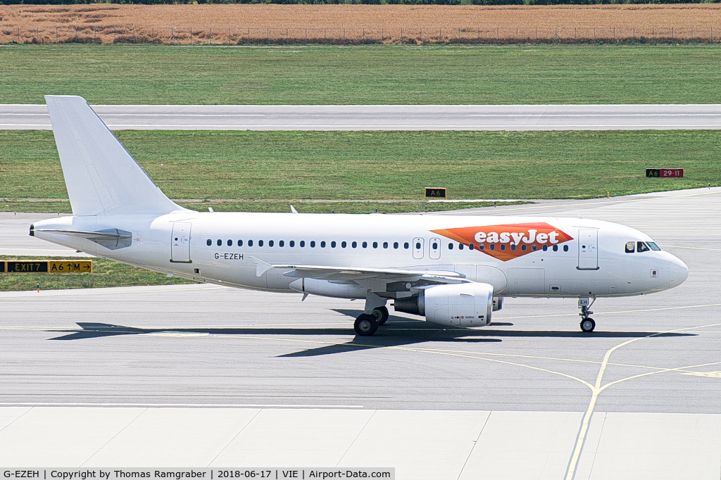 G-EZEH, 2004 Airbus A319-111 C/N 2184, easyJet Airline Airbus A319
