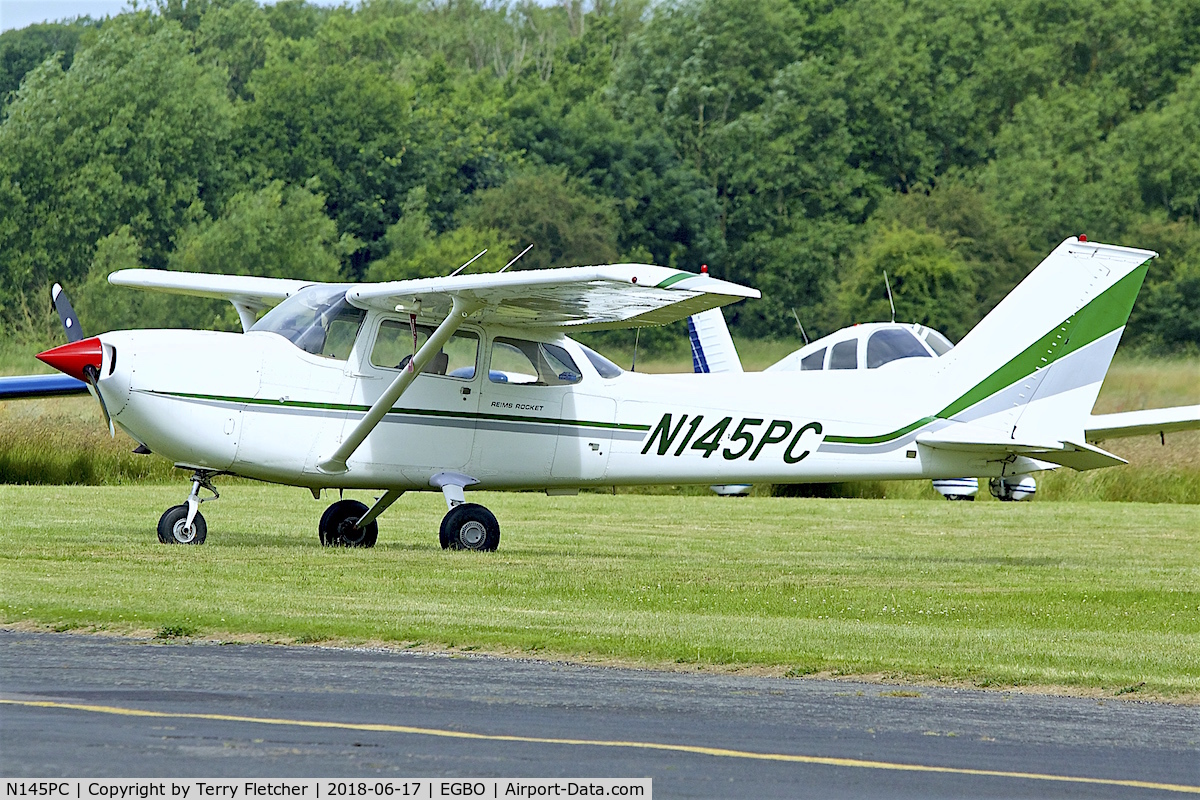 N145PC, 1973 Reims FR172J Reims Rocket C/N 0383, Participating in 2018 Project Propellor at Wolverhampton Halfpenny Green Airport