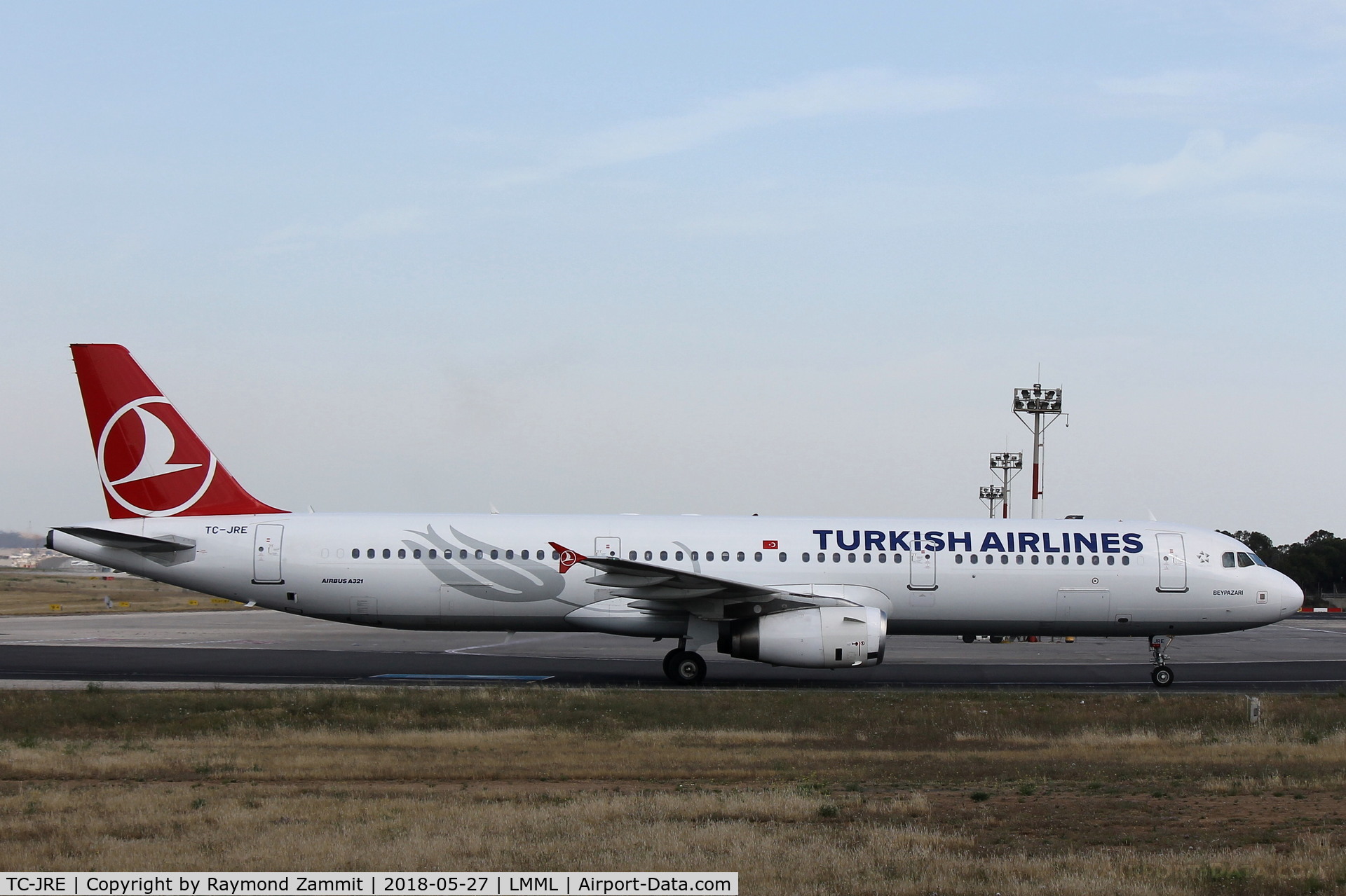 TC-JRE, 2007 Airbus A321-231 C/N 3126, A321 TC-JRE Turkish Airlines