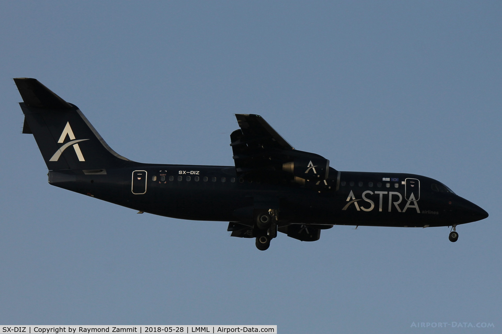 SX-DIZ, 1991 British Aerospace BAe.146-300 C/N E3206, Bae146 SX-DIZ Astra Airlines