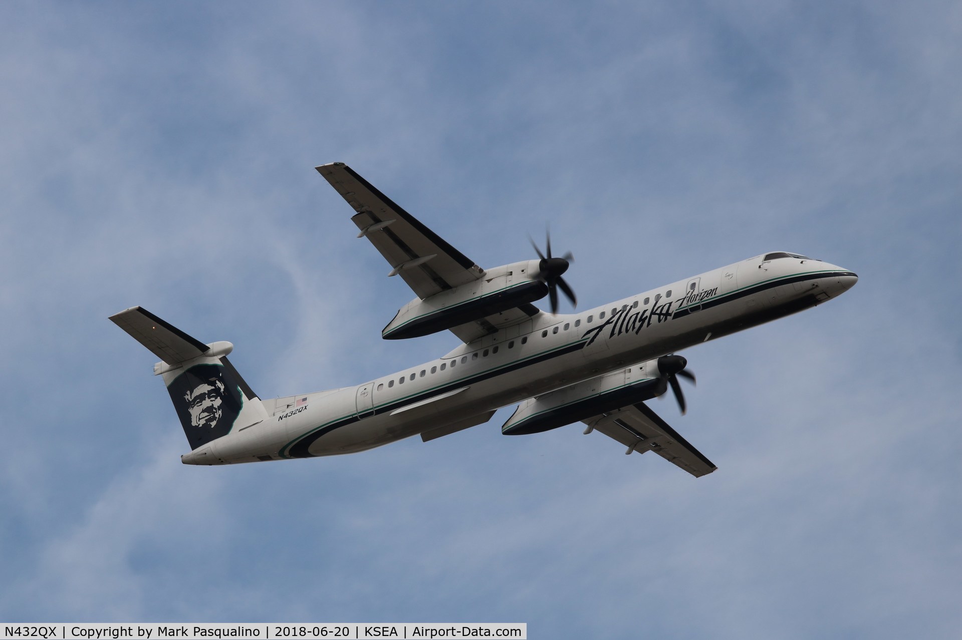 N432QX, 2007 De Havilland Canada DHC-8-402Q Dash 8 Dash 8 C/N 4166, DHC-8-402