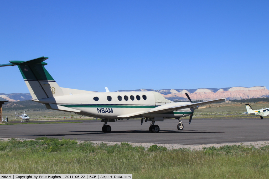 N8AM, 1977 Beech 200 King Air C/N BB-274, N8AM Beech 200 at Bryce Canyon - just to prove it goes somewhere other than OSH!!