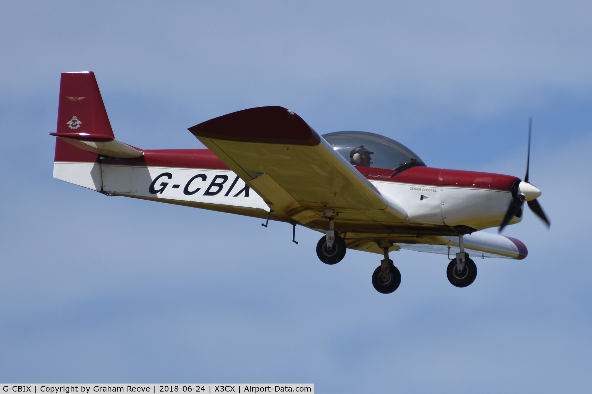 G-CBIX, 2002 Zenair CH-601UL Zodiac C/N PFA 162A-13765, Landing at Northrepps.