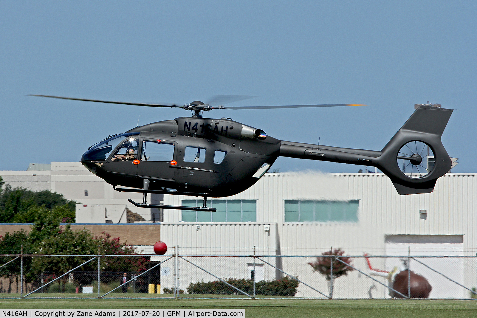 N416AH, 2016 Airbus Helicopters H-145M (BK-117D-2) C/N 20098, At Grand Prairie Municipal