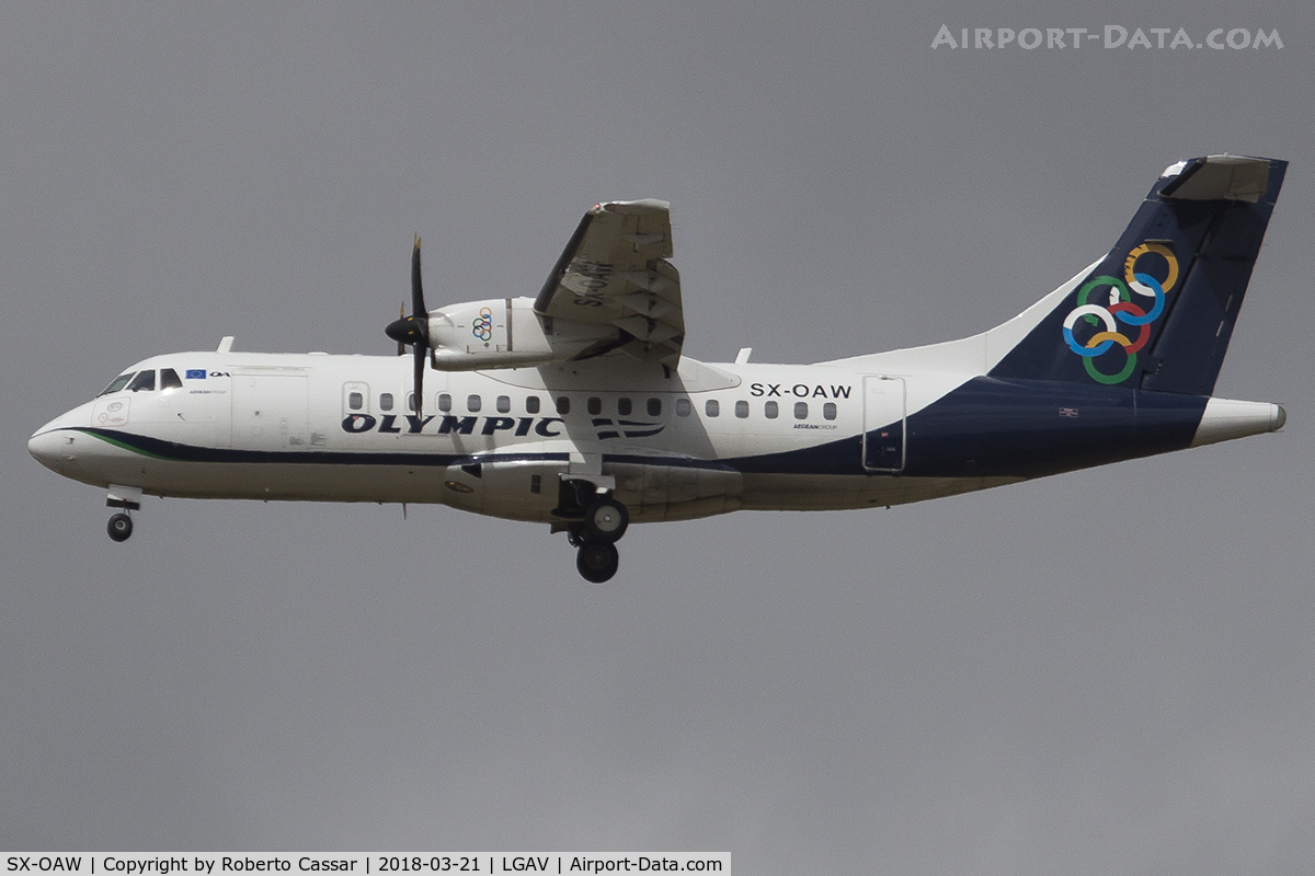 SX-OAW, 2014 ATR 42-600 C/N 1011, Athens