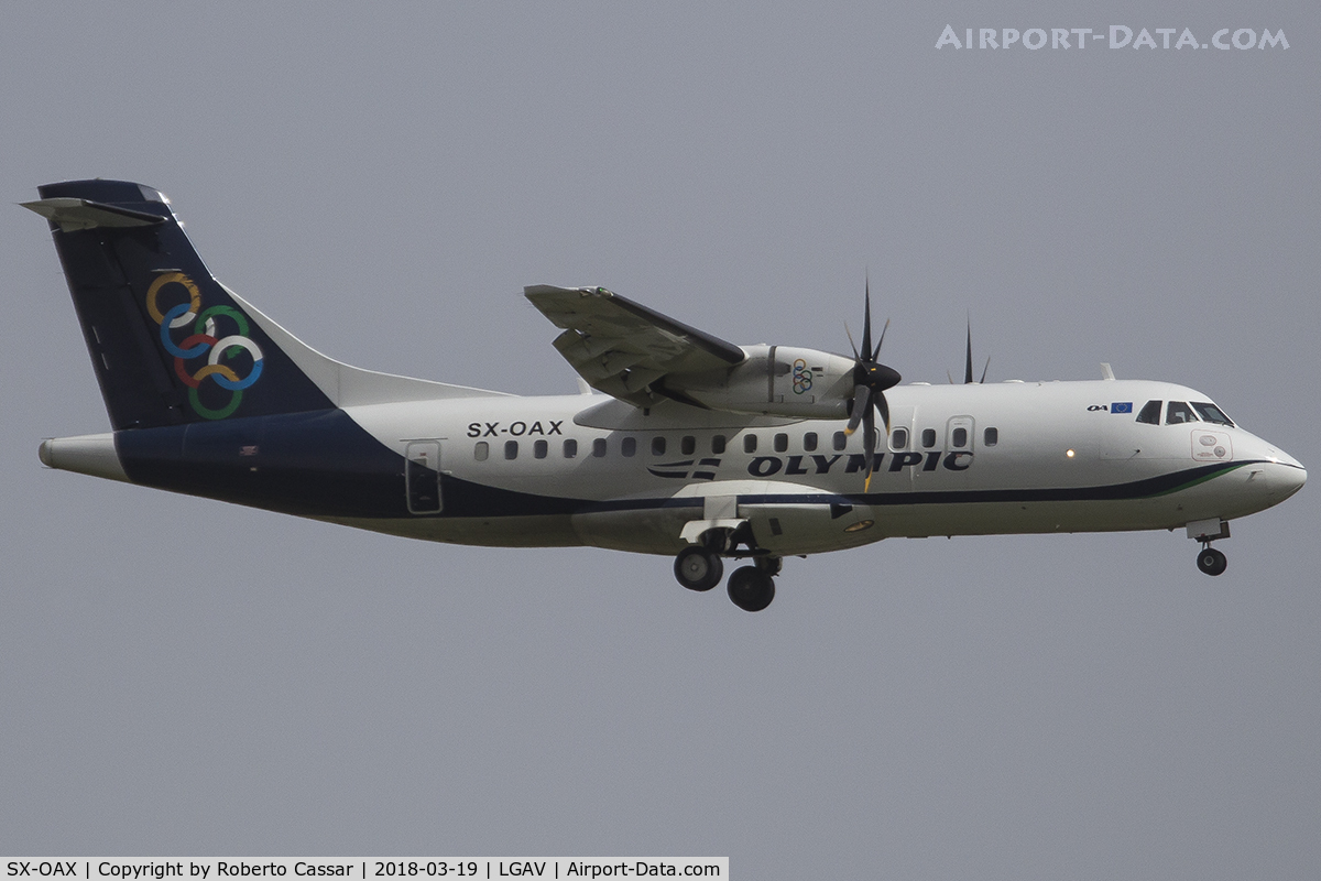 SX-OAX, 2014 ATR 42-600 C/N 1016, Athens