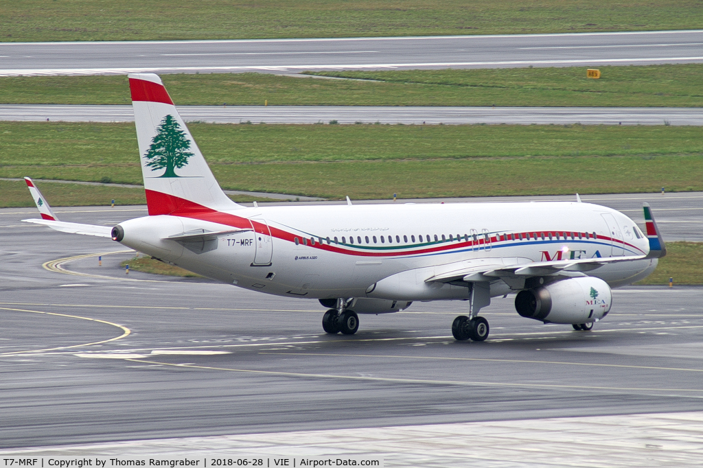 T7-MRF, 2016 Airbus A320-232 C/N 7006, MEA - Middle East Airlines Airbus A320