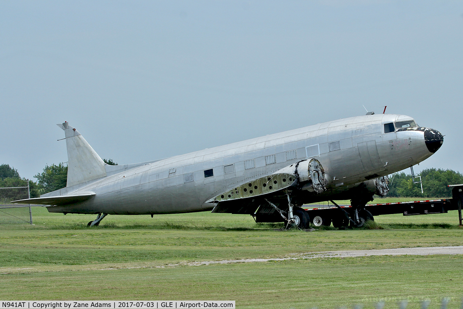 N941AT, 1942 Douglas DC3C (C-47A) C/N 12907, At Gainesville Municipal