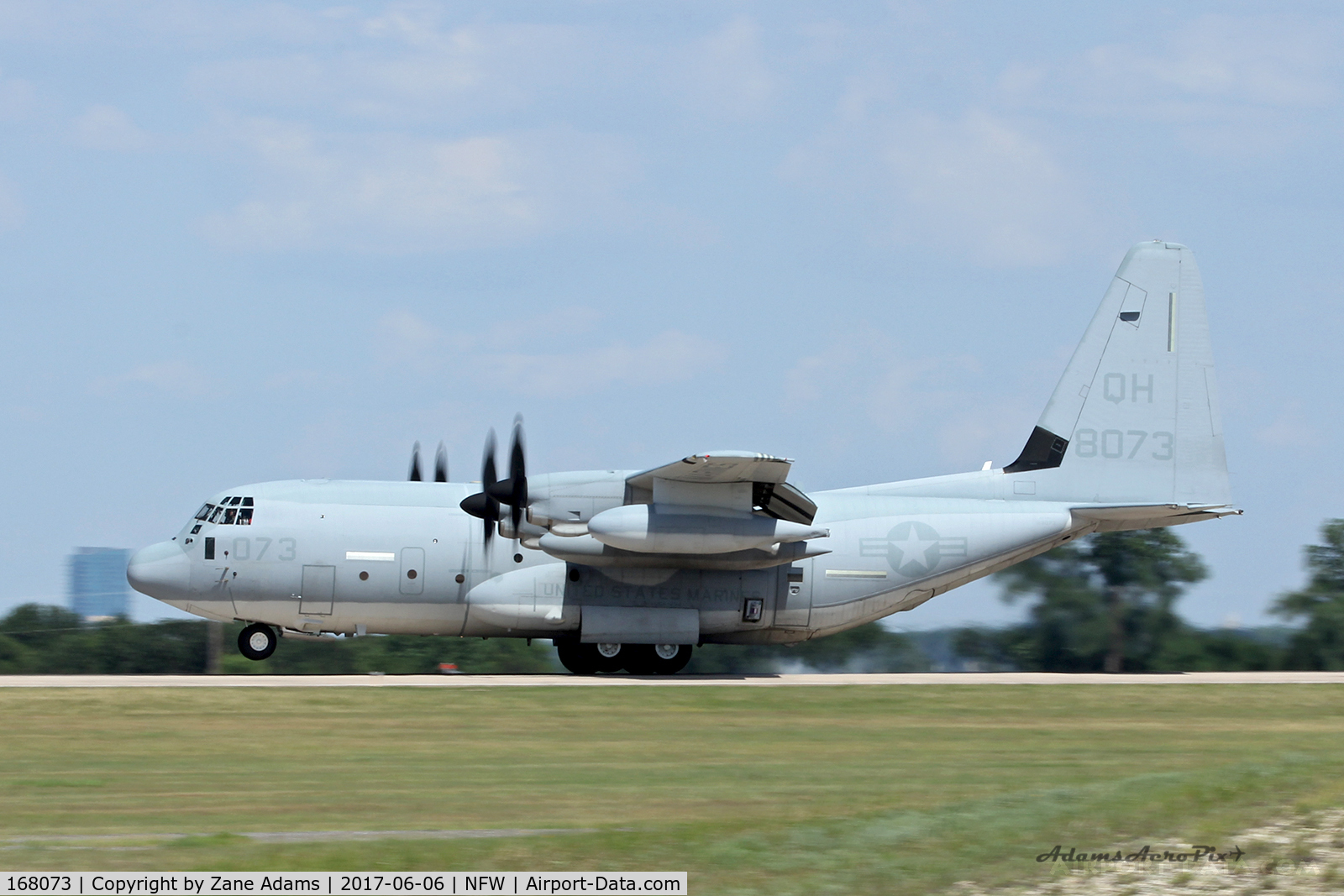 168073, 2014 Lockheed Martin KC-130J-30 Hercules C/N 382-5741, Departing NAS Fort Worth