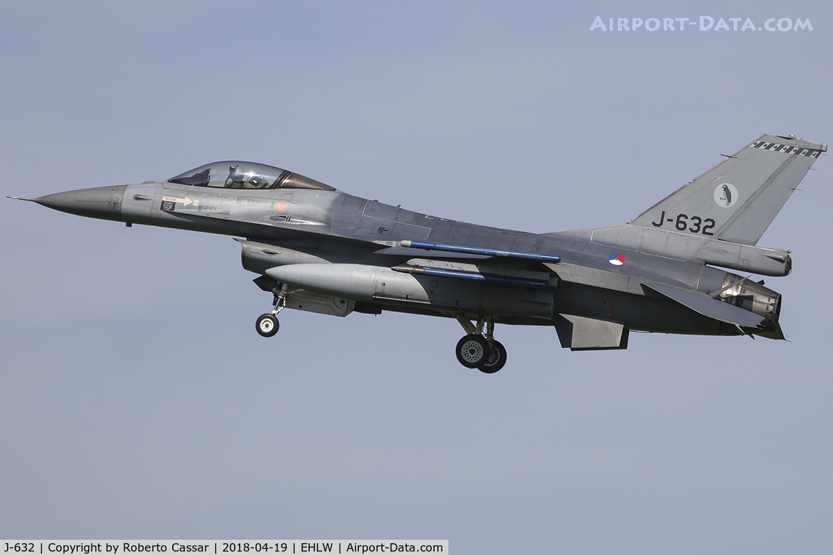J-632, General Dynamics F-16A Fighting Falcon C/N 6D-64, Frisian Flag 2018