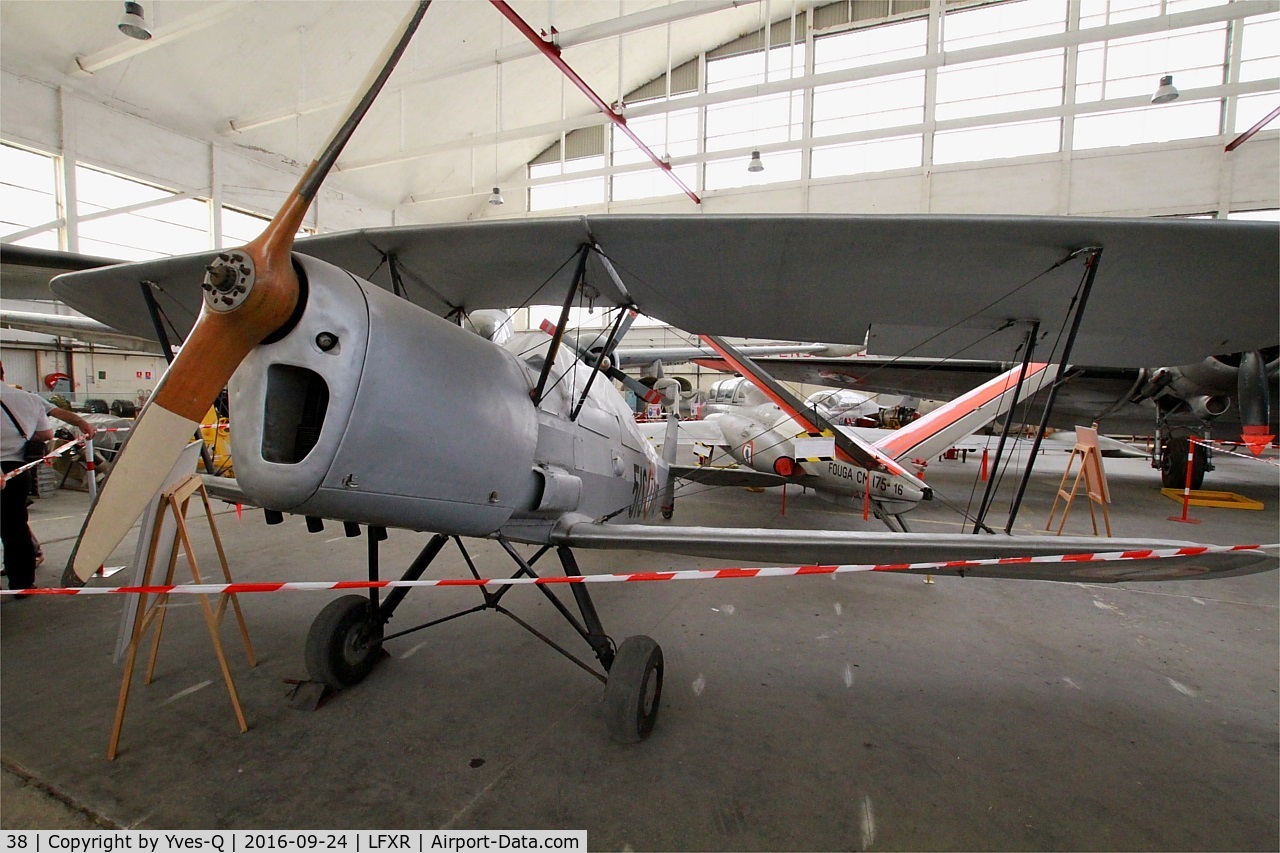 38, Stampe-Vertongen SV-4C C/N 38, Stampe-Vertongen SV-4C, Naval Aviation Museum, Rochefort-Soubise airport (LFXR)