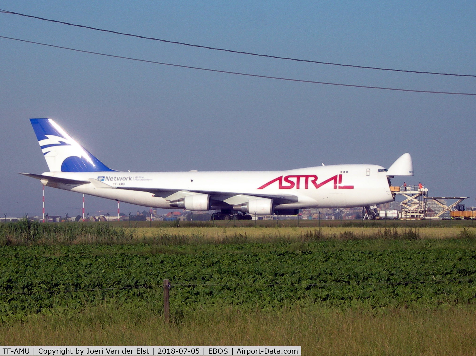 TF-AMU, 1999 Boeing 747-48EF/SCD C/N 27603, Cargo operations
