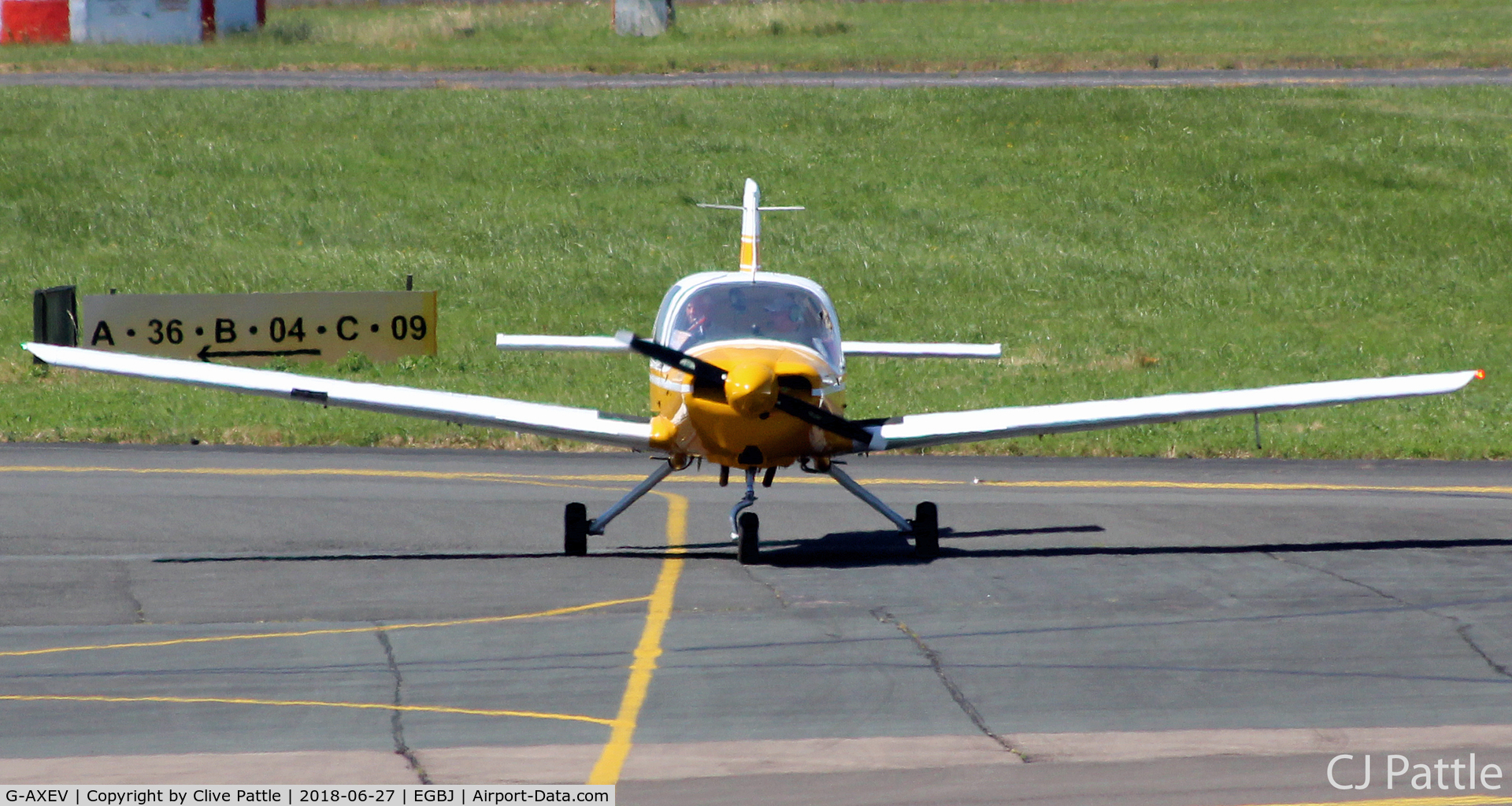 G-AXEV, 1969 Beagle B-121 Pup Series 2 (Pup 150) C/N B121-070, In action at EGBJ