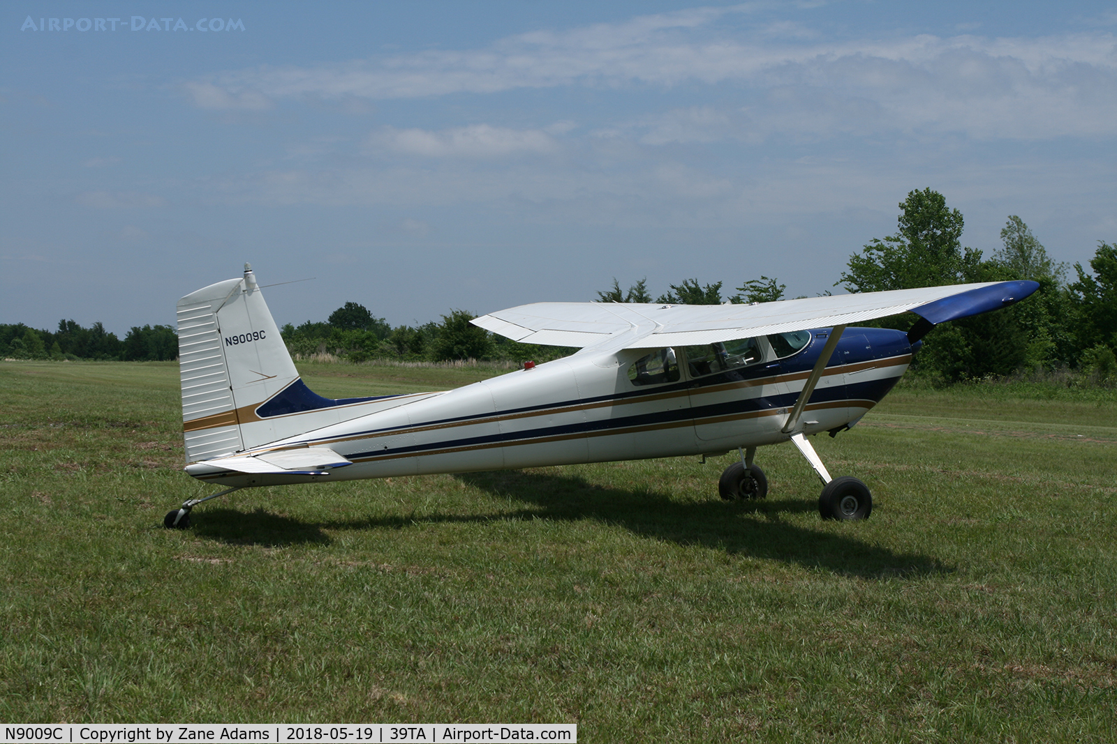 N9009C, 1954 Cessna 180 C/N 31057, At the 2018 Flying Tigers fly-in - Paris, TX