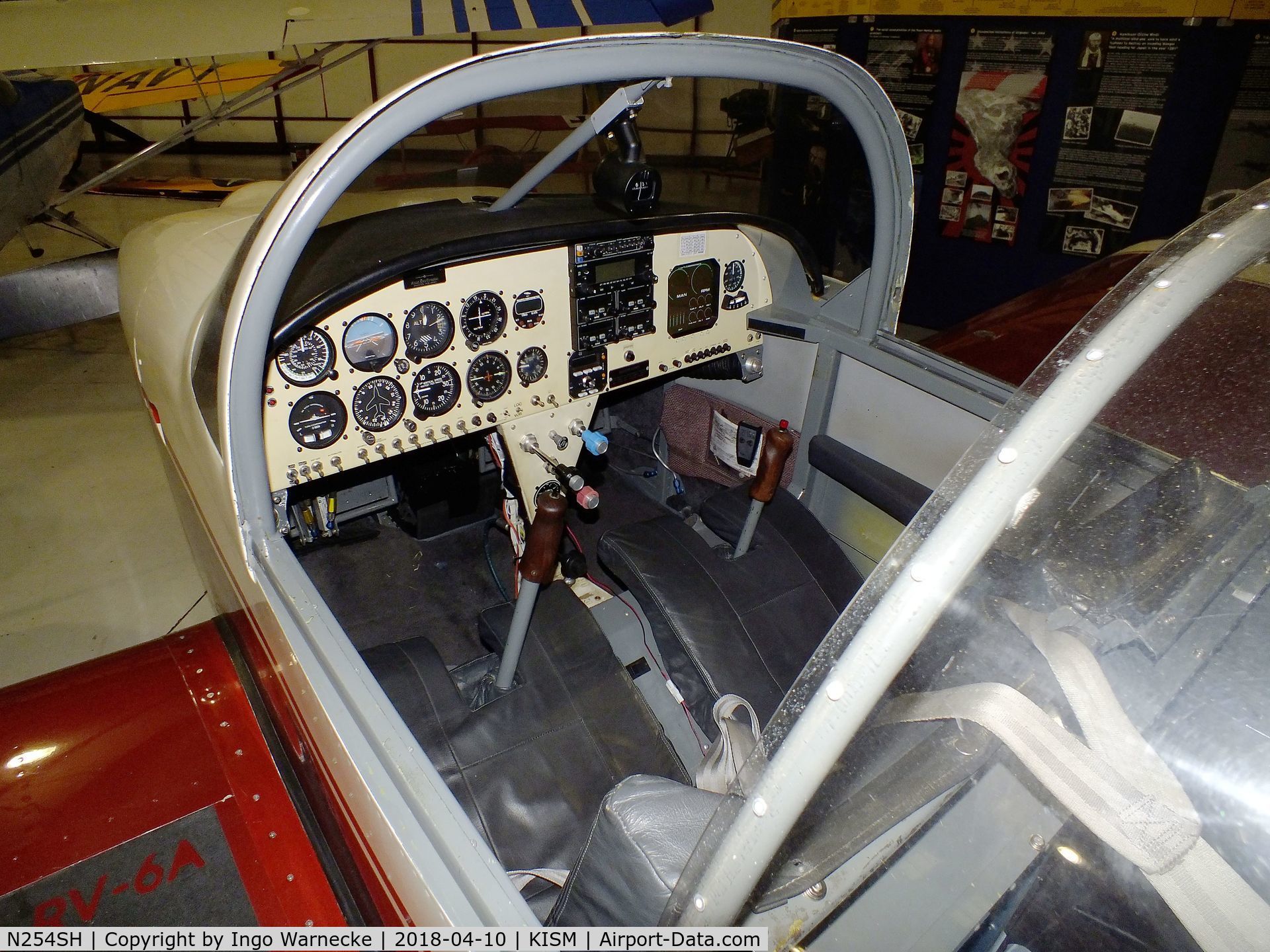 N254SH, 1997 Vans RV-6A C/N 24259, Vans RV-6A at the Kissimmee Air Museum, Orlando FL  #c