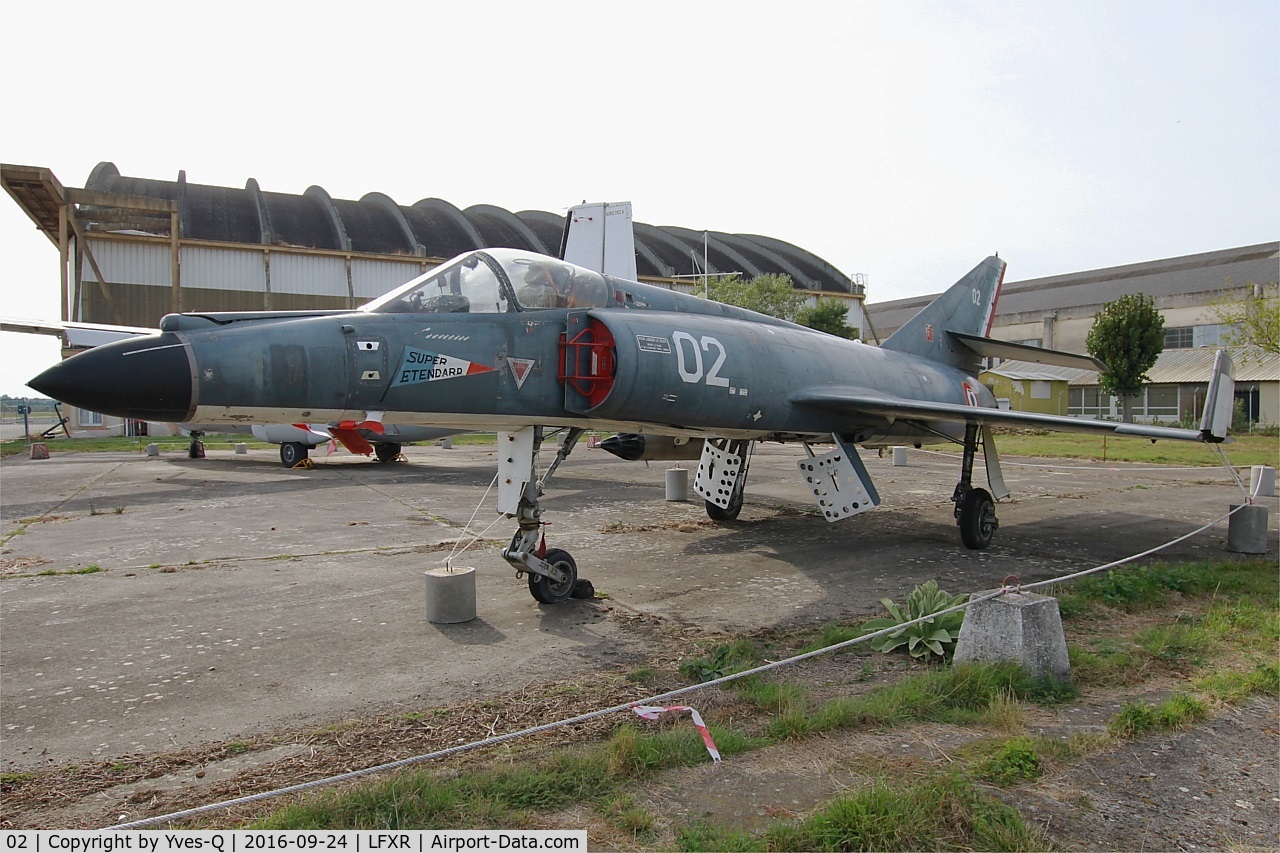 02, 1974 Dassault Super Etendard C/N 02, Dassault Super Etendard prototype, Naval Aviation Museum, Rochefort-Soubise airport (LFXR)