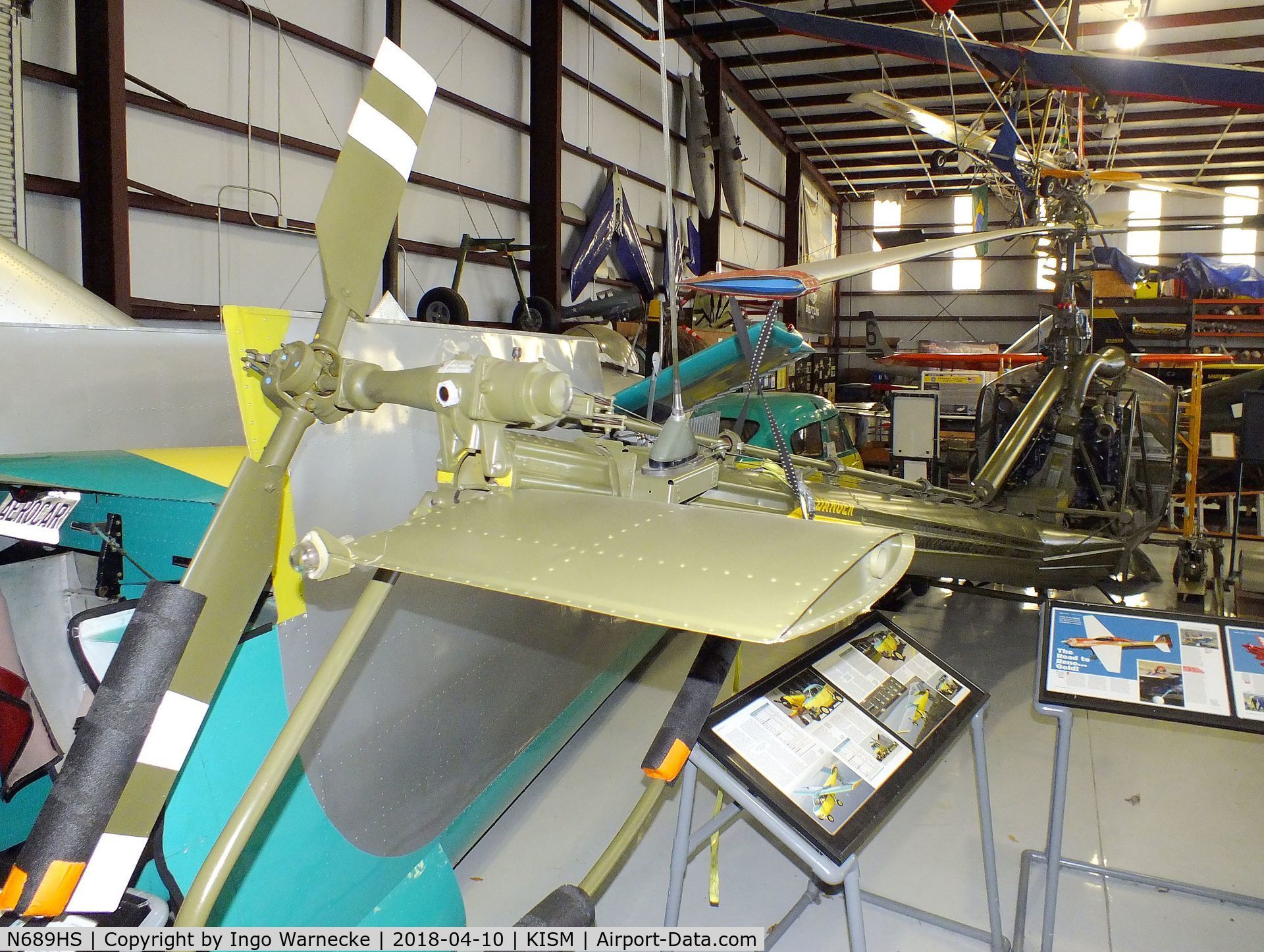 N689HS, 1959 Hiller UH-12D C/N 1169, Hiller UH-12D (H-23D Raven) at the Kissimmee Air Museum, Orlando FL