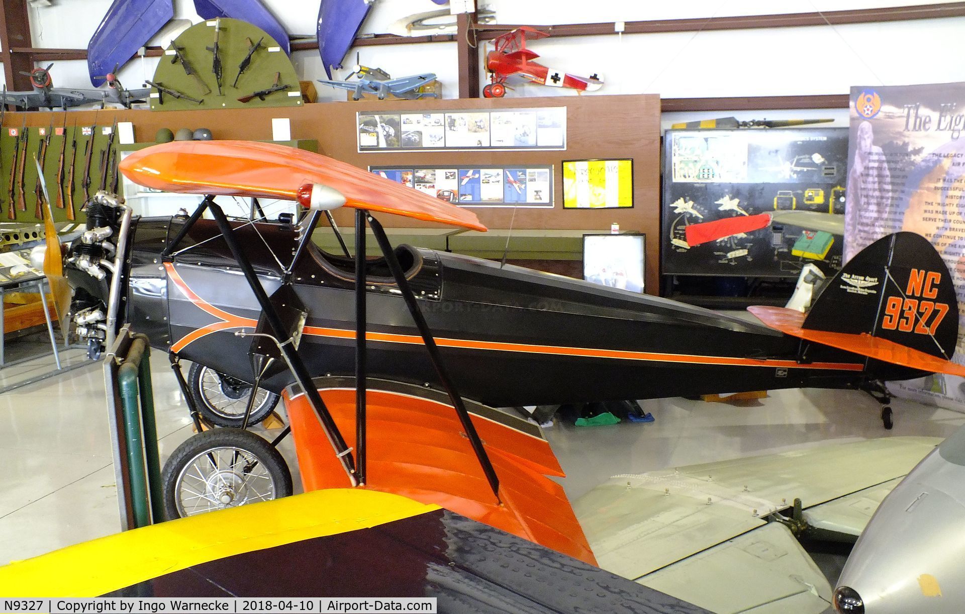 N9327, 1929 Arrow Sport A2-60 C/N 343, Arrow Sport A2-60 at the Kissimmee Air Museum, Orlando FL