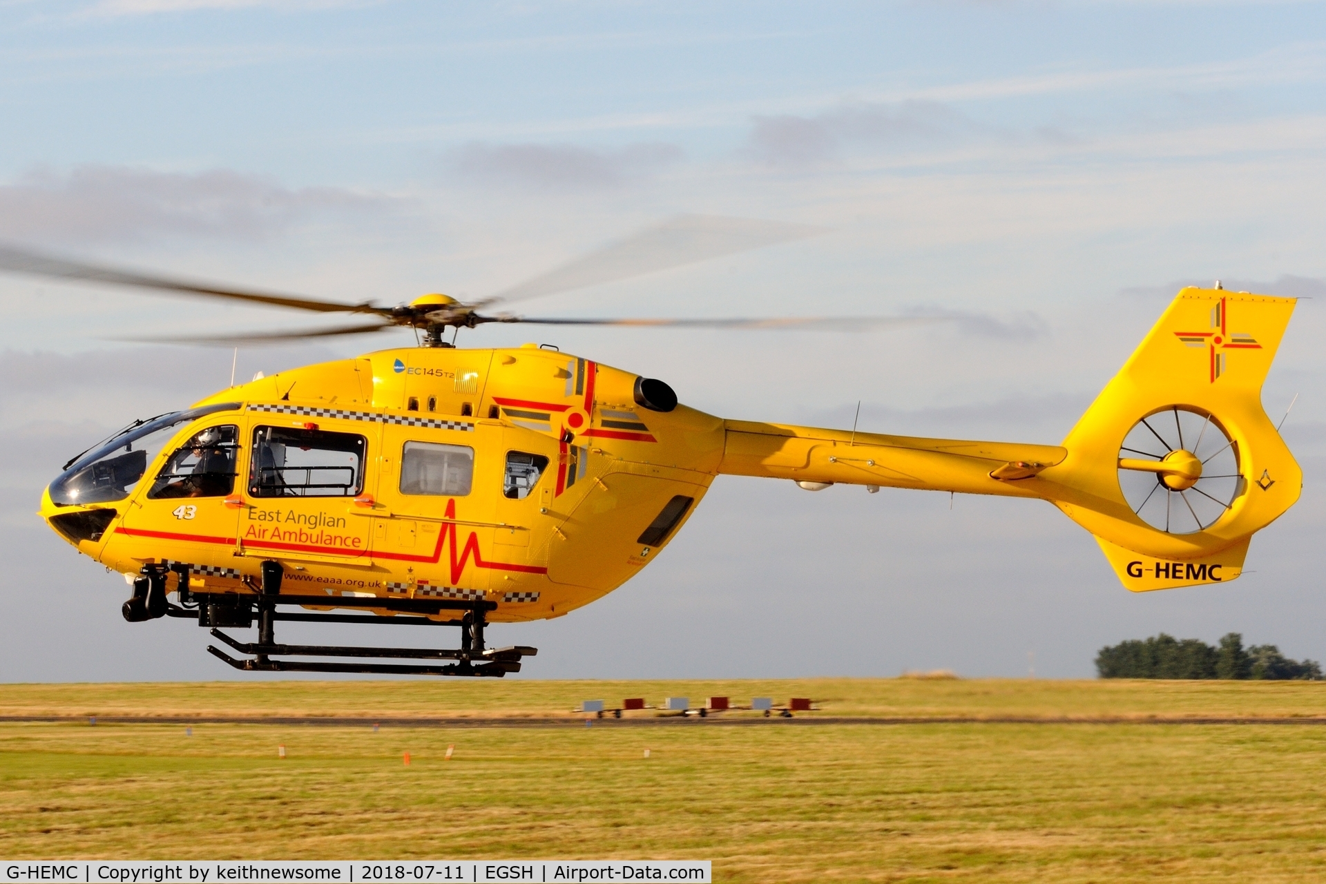 G-HEMC, 2014 Airbus Helicopters EC-145T-2 (BK-117D-2) C/N 20012, Return Visitor.