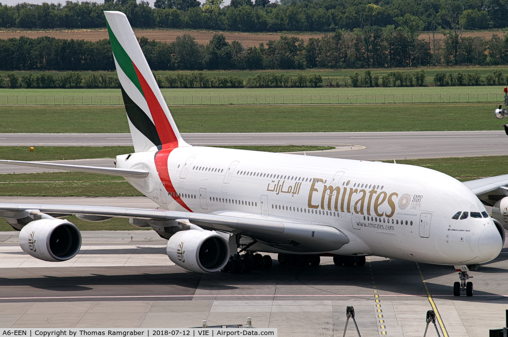 A6-EEN, 2013 Airbus A380-861 C/N 135, Emirates Airbus A380