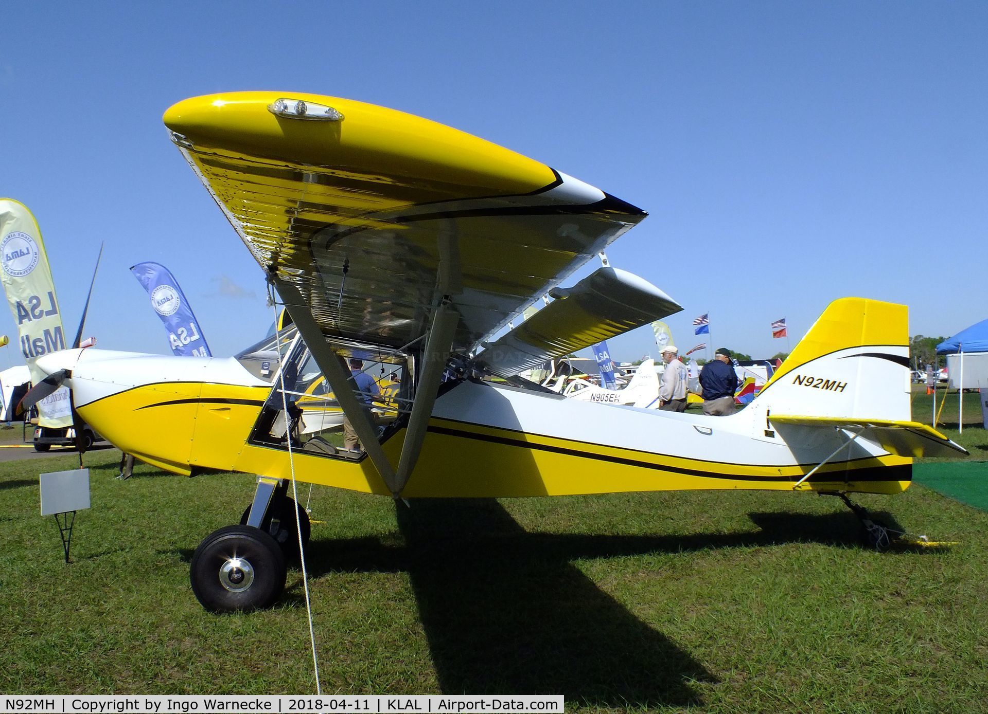 N92MH, 2011 Kitfox Aircraft Model 7 Super C/N KA11128197, Kitfox Model 7 Super at 2018 Sun 'n Fun, Lakeland FL