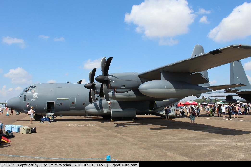 12-5757, 2014 Lockheed Martin MC-130J Commando II C/N 382-5757, At RIAT 2018