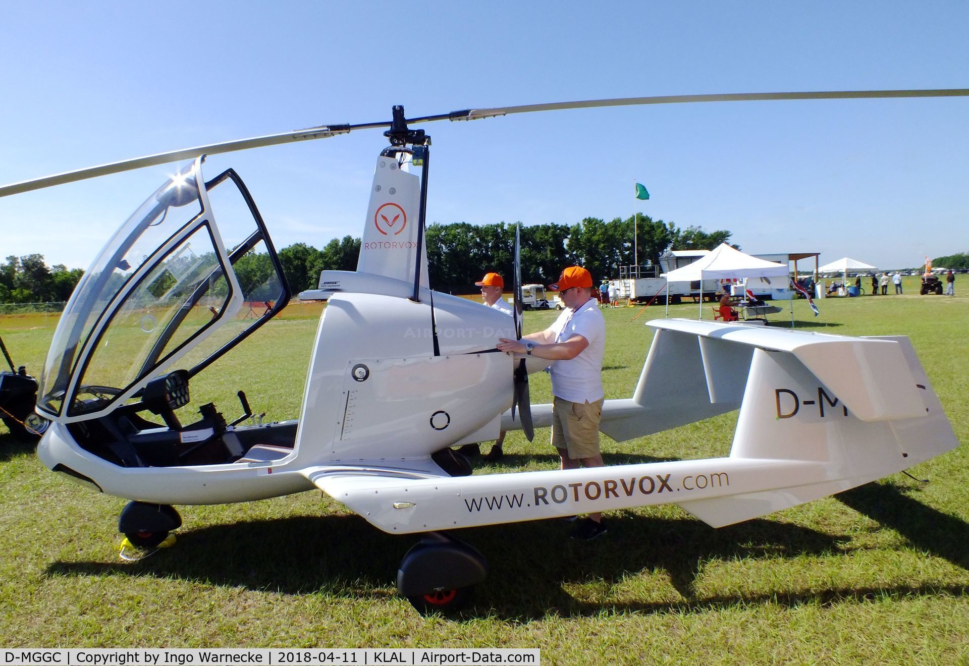 D-MGGC, 2009 Rotorvox C2A C/N C2A-13000, Rotorvox C2A at 2018 Sun 'n Fun, Lakeland FL