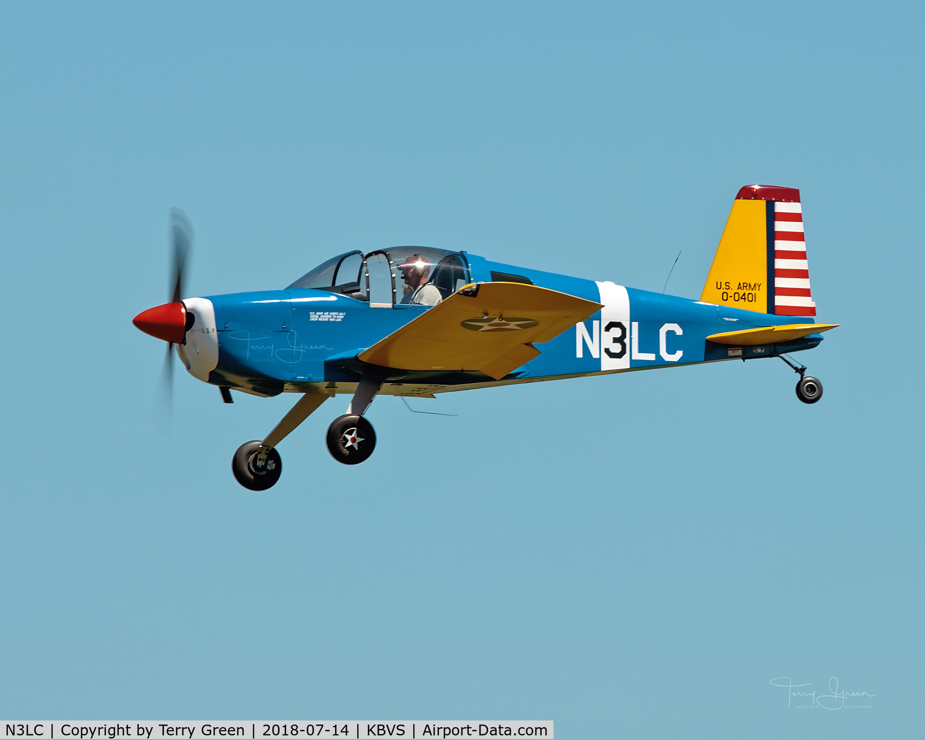 N3LC, 1970 American AA-1 Yankee C/N AA1-0401, KBVS