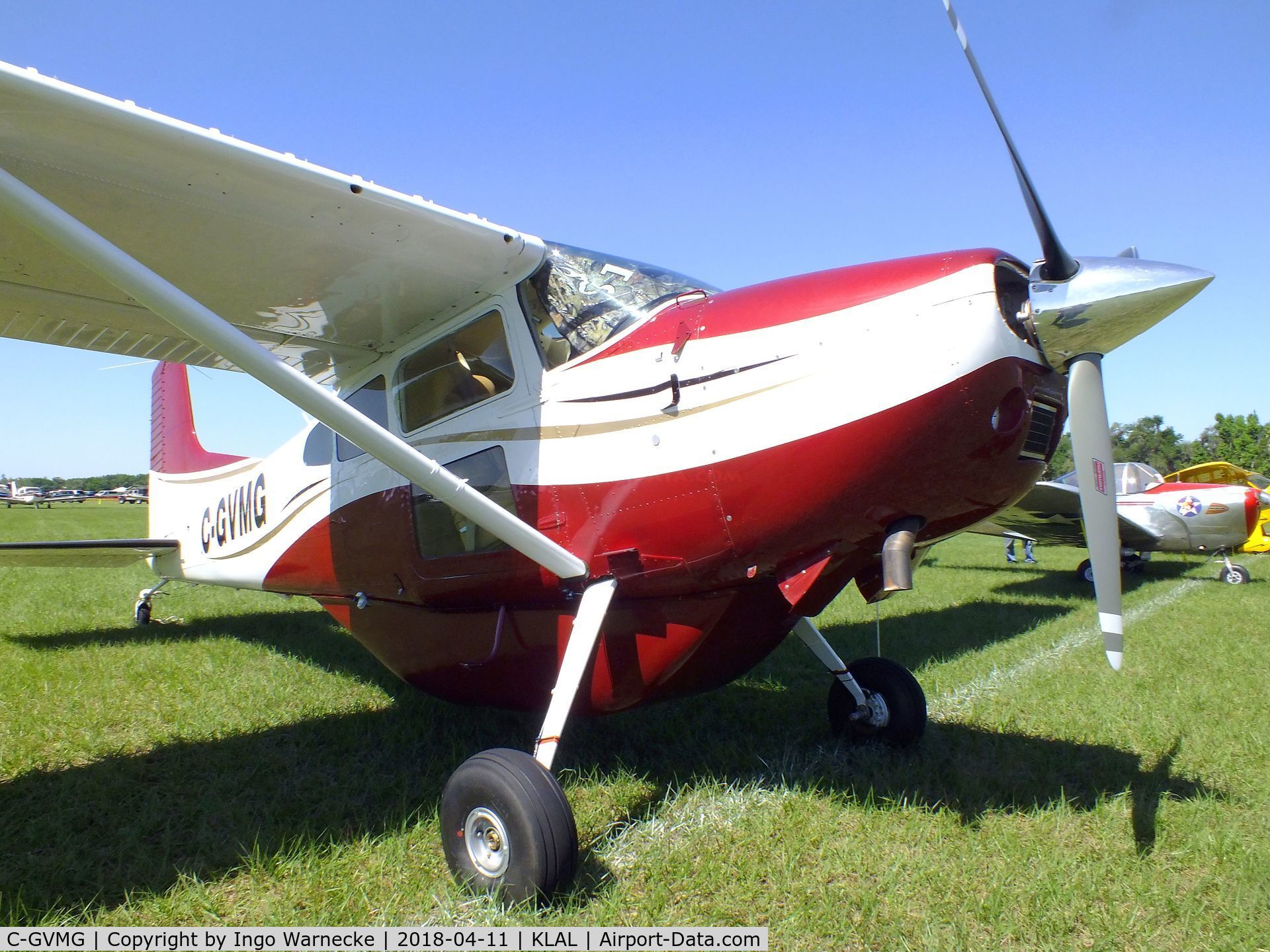 C-GVMG, 1976 Cessna A185F Skywagon 185 C/N 18503148, Cessna A185F Skywagon at 2018 Sun 'n Fun, Lakeland FL
