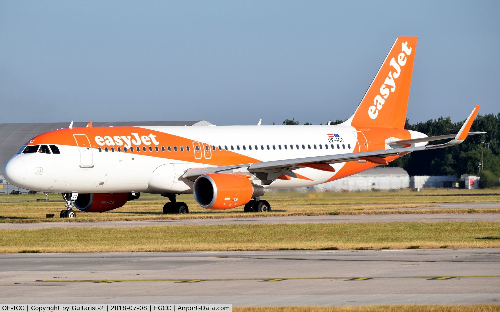 OE-ICC, 2015 Airbus A320-214 C/N 6680, At Manchester