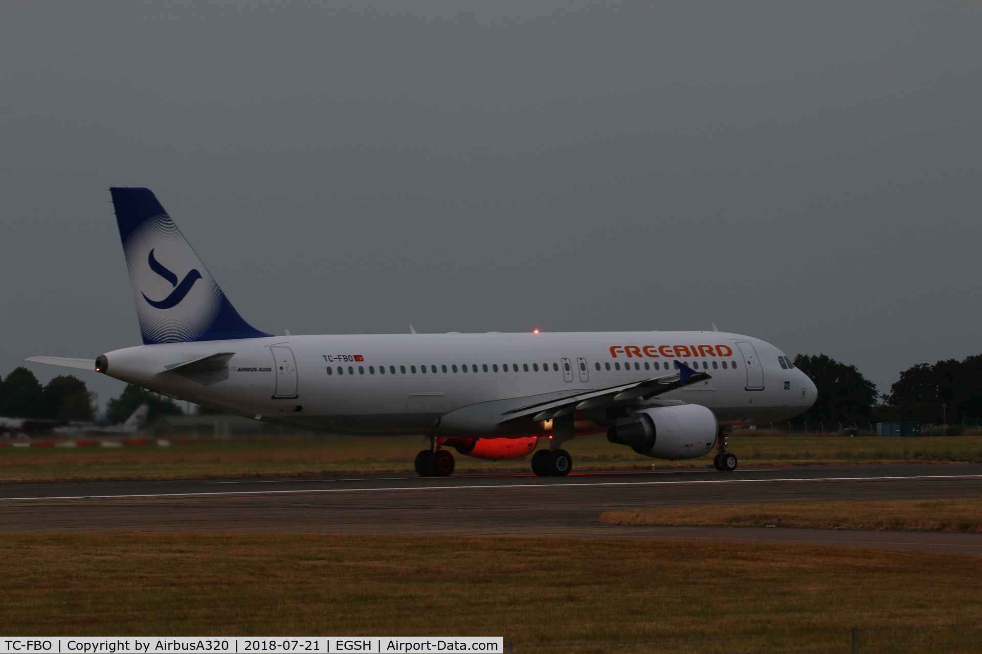 TC-FBO, 2012 Airbus A320-214 C/N 5096, Departing RWY 09 on a summer evening flight to Dalaman