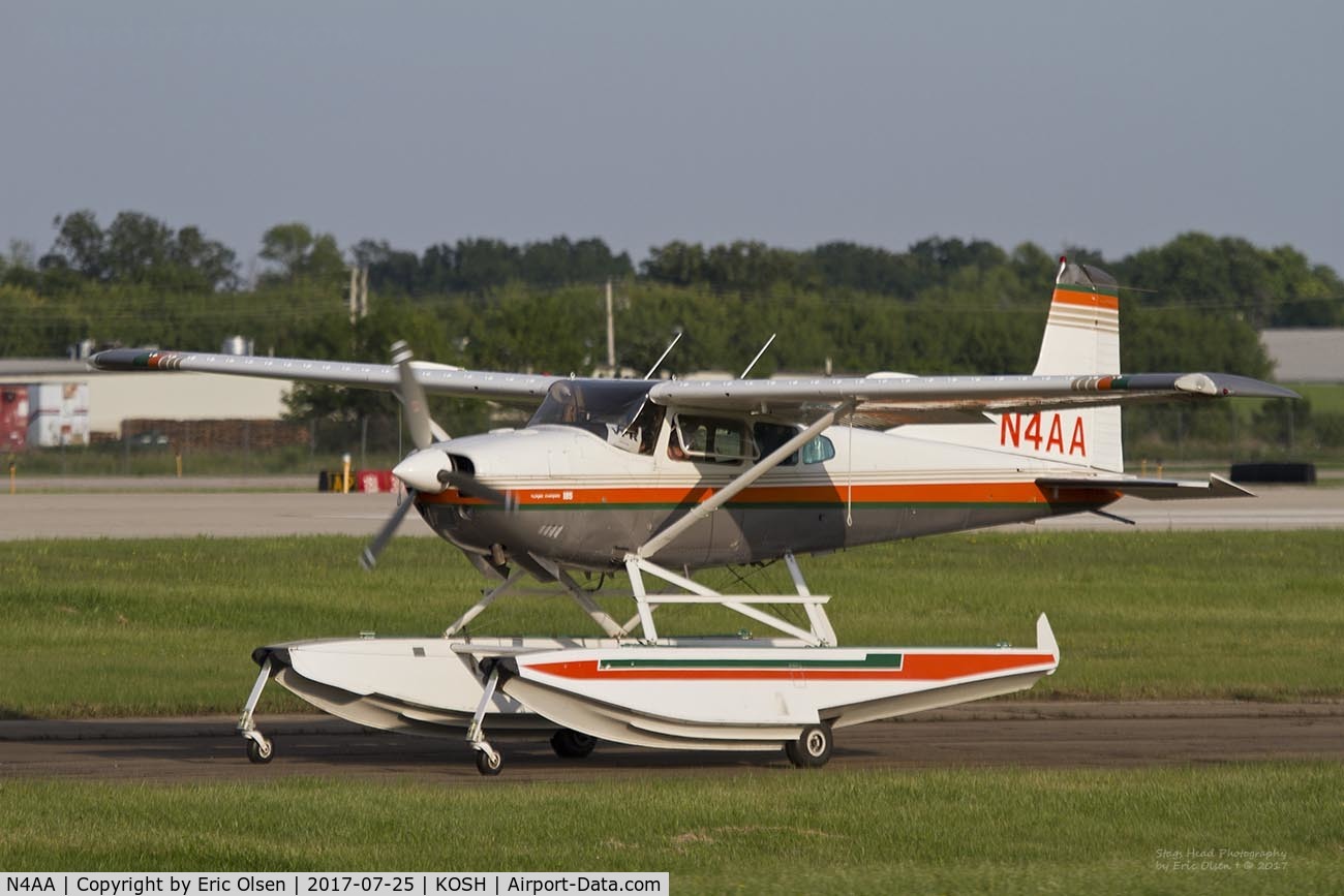N4AA, 1977 Cessna A185F Skywagon 185 C/N 18503393, Cessna 185 at Oshkosh