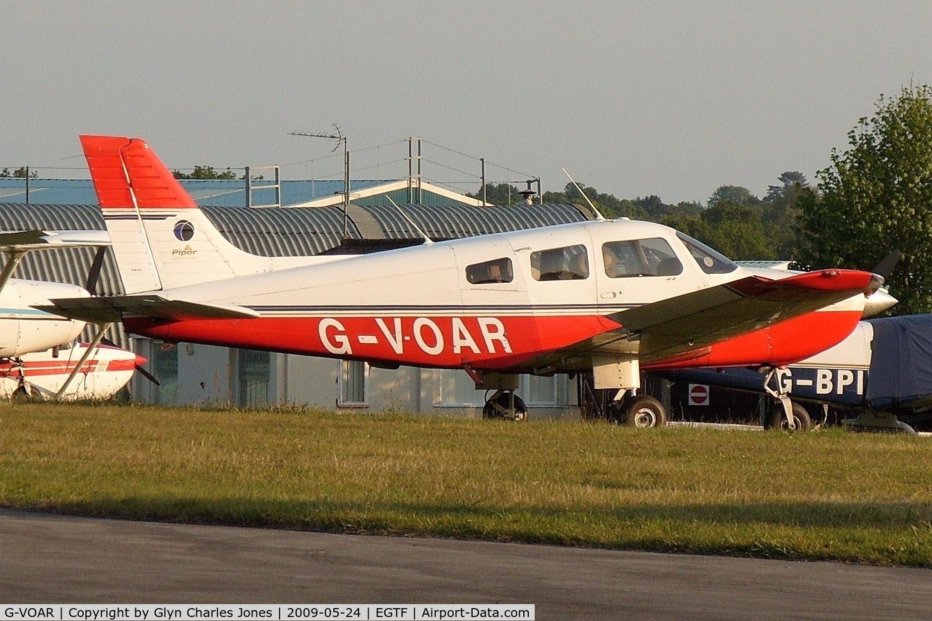 G-VOAR, 1995 Piper PA-28-181 Cherokee Archer III C/N 28-43011, Previously N9256Q. Owned by Solent Flight Ltd.