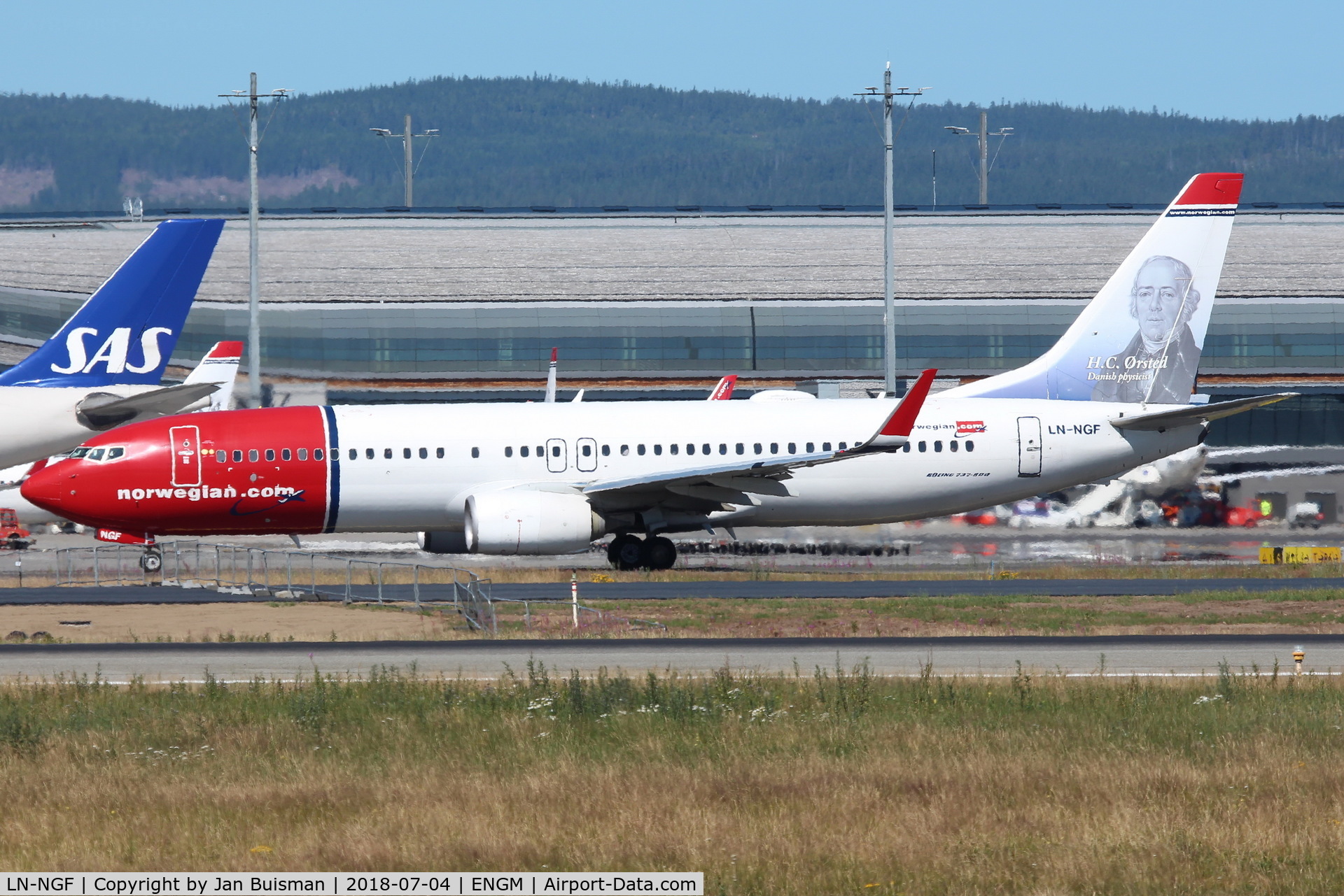 LN-NGF, 2012 Boeing 737-8JP C/N 39017, Norwegian