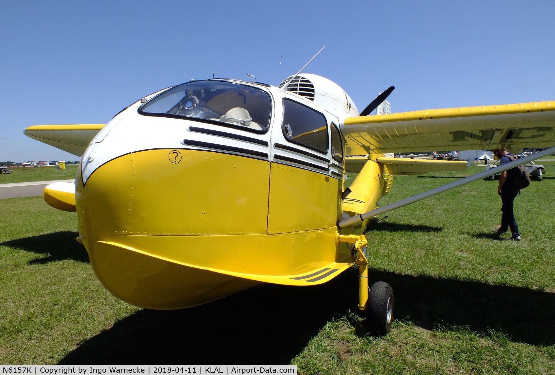 N6157K, 1947 Republic RC-3 Seabee C/N 345, Republic RC-3 Seabee at 2018 Sun 'n Fun, Lakeland FL