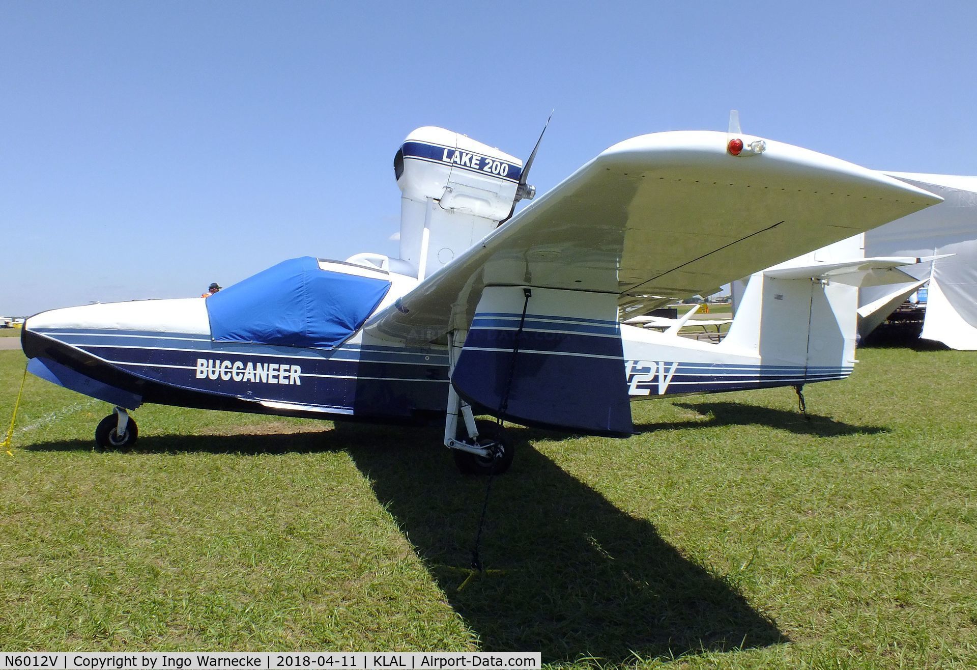 N6012V, 1976 Consolidated Aeronautics Inc. Lake LA-4-200 C/N 767, Lake LA-4-200 Buccaneer at 2018 Sun 'n Fun, Lakeland FL