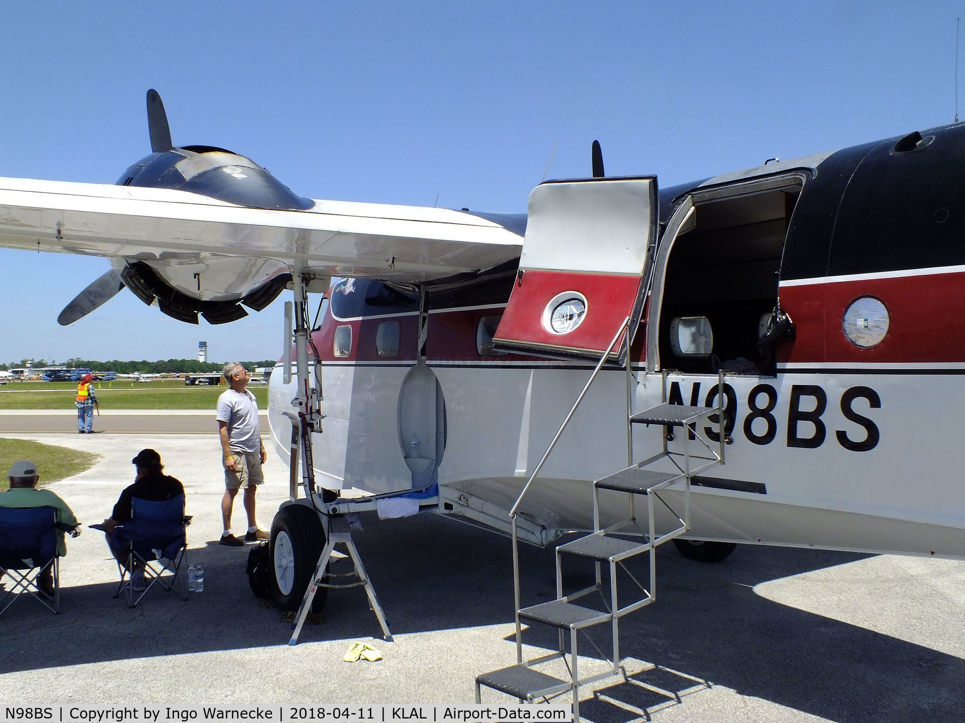 N98BS, 1947 Grumman G-73 Mallard C/N J-18, Grumman G-73 Mallard at 2018 Sun 'n Fun, Lakeland FL
