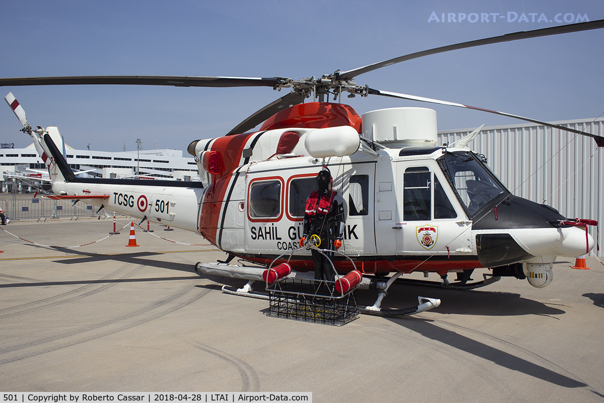 501, Agusta-Bell AB-412EP C/N 25931, EURASIA 2018