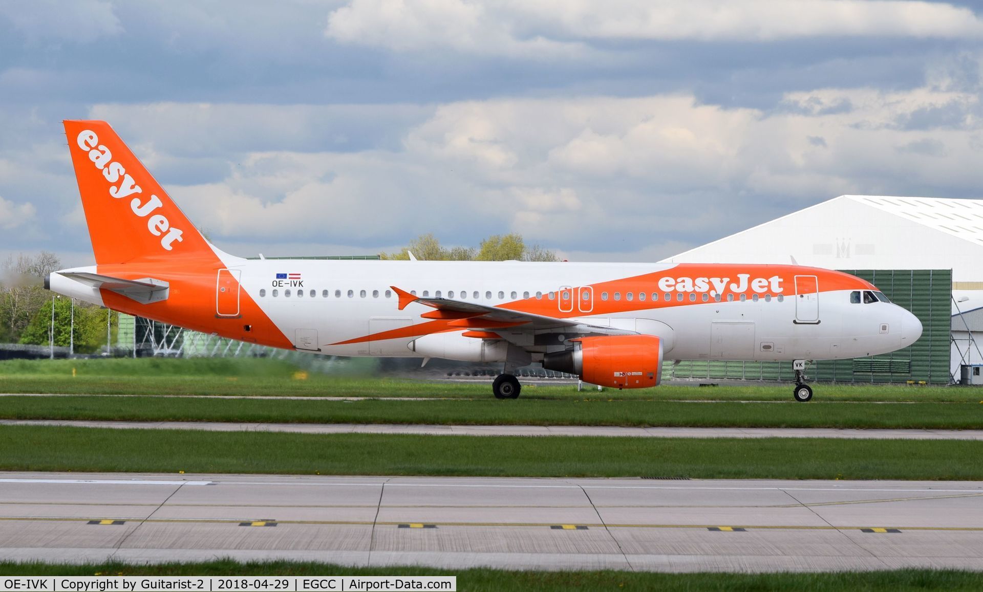 OE-IVK, 2011 Airbus A320-214 C/N 4591, At Manchester