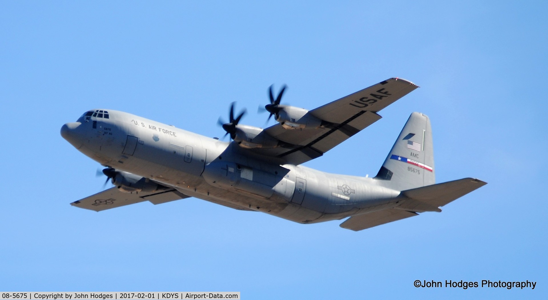 08-5675, 2008 Lockheed Martin C-130J-30 Super Hercules C/N 382-5675, out playing