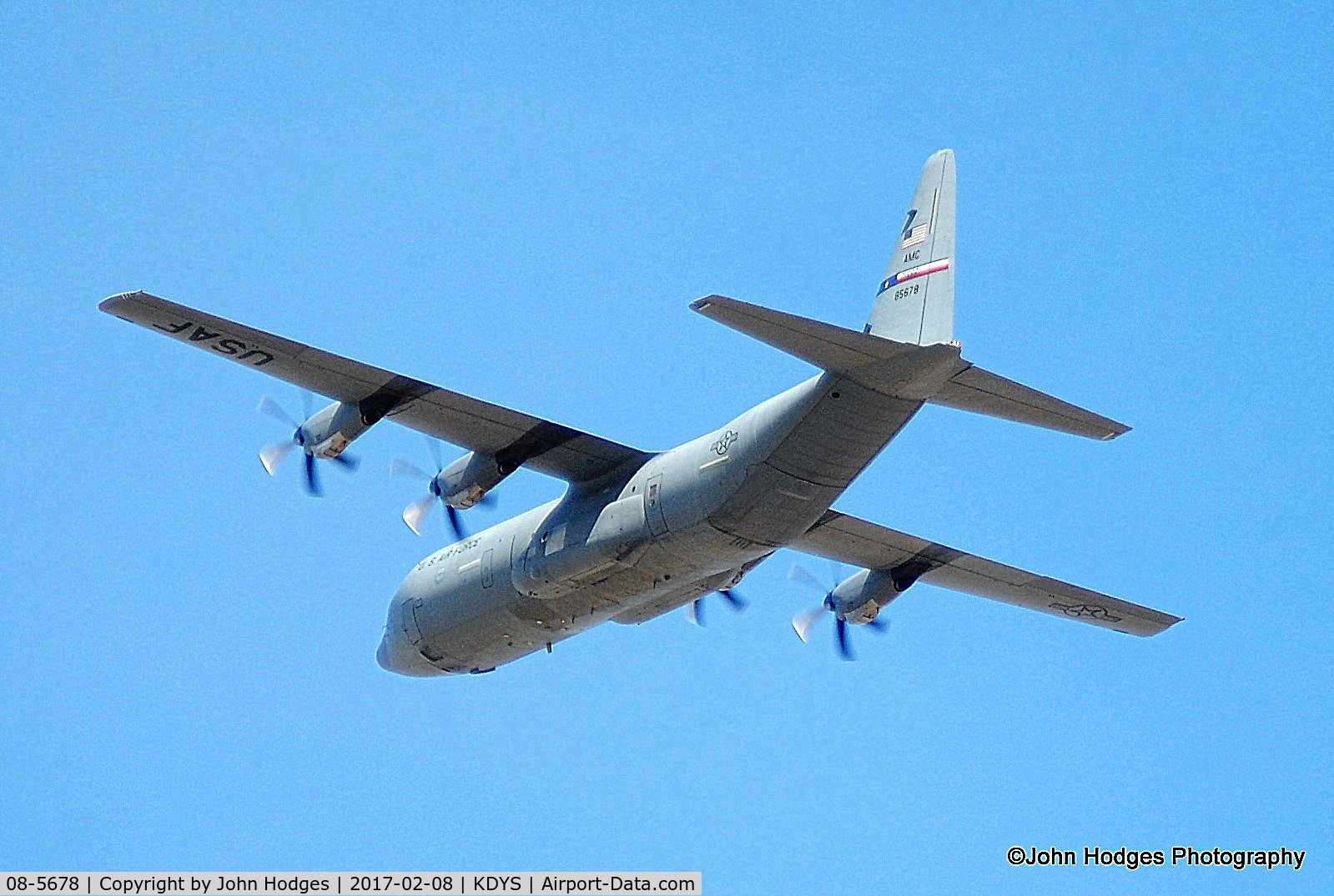 08-5678, 2011 Lockheed C-130J-30 Super Hercules C/N 382-5678, Coming back from 9th BS deployment to Guam