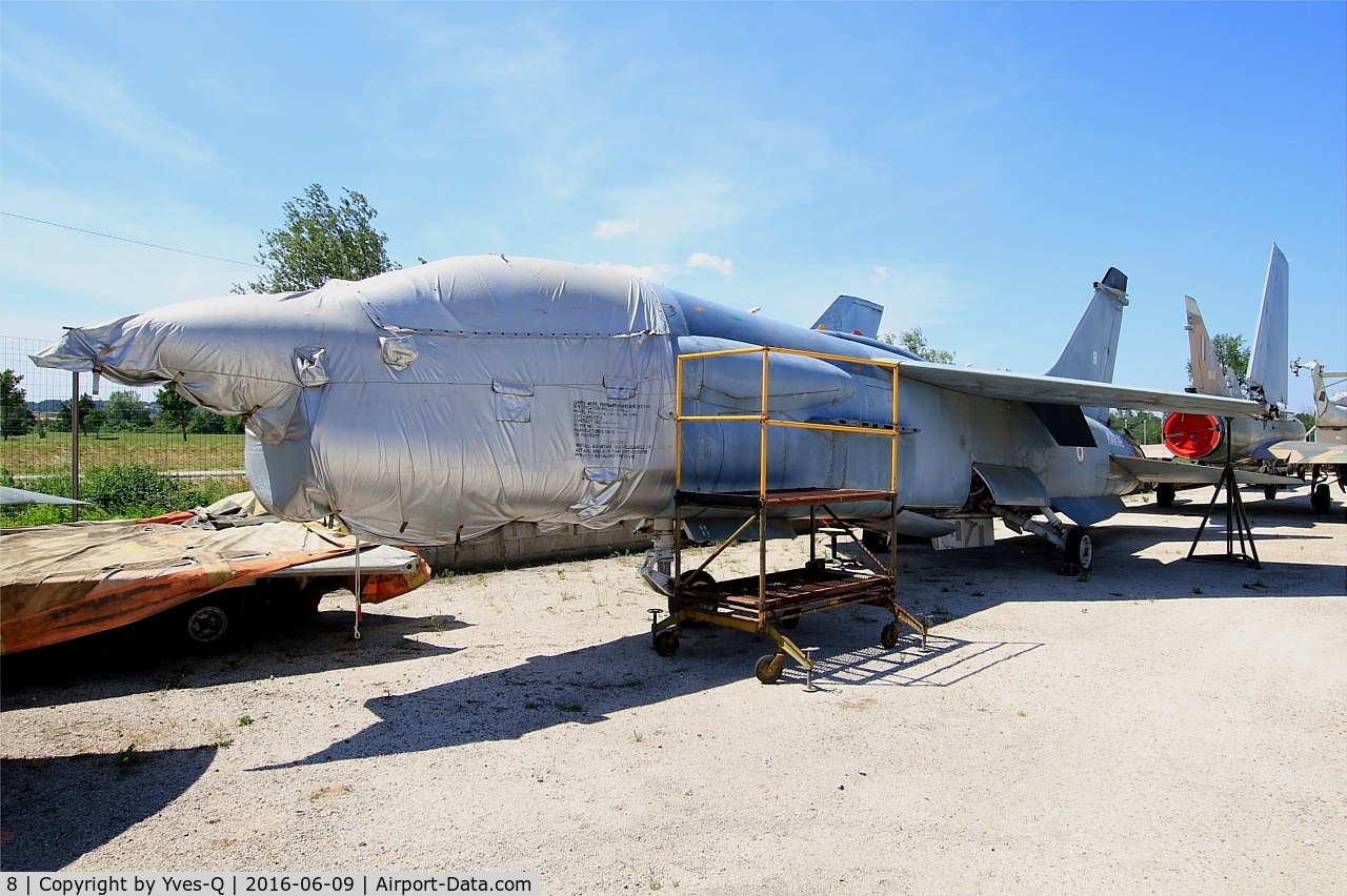 8, Vought F-8E(FN) Crusader C/N 1225, Vought F-8E(FN) Crusader, Les amis de la 5ème escadre Museum, Orange