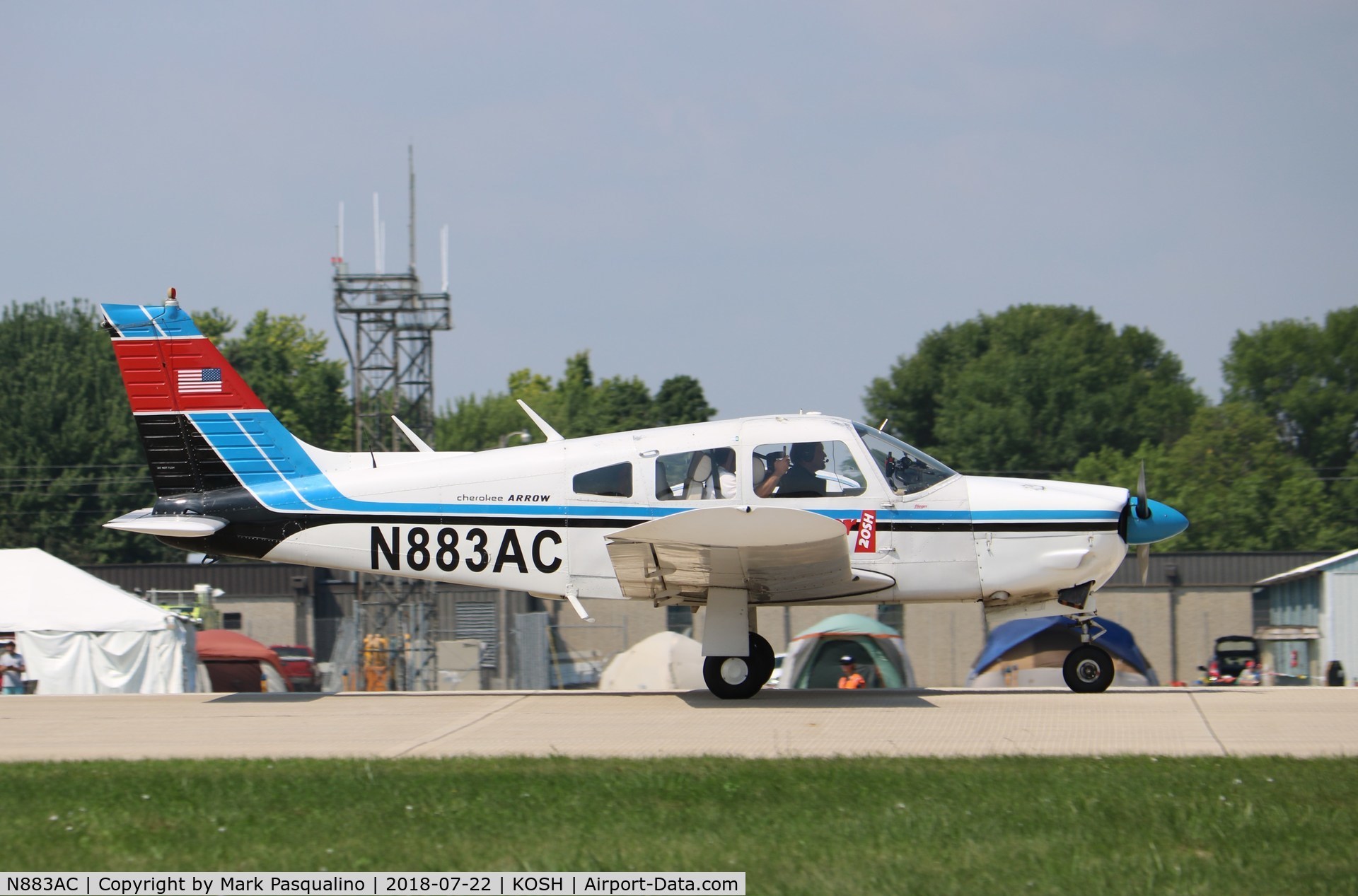 N883AC, 1975 Piper PA-28R-200 C/N 28-7535156, Piper PA-28R-200