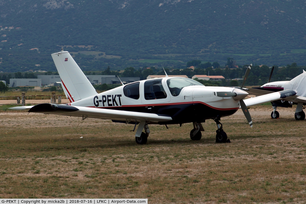 G-PEKT, 1985 Socata TB-20 Trinidad C/N 532, Parked