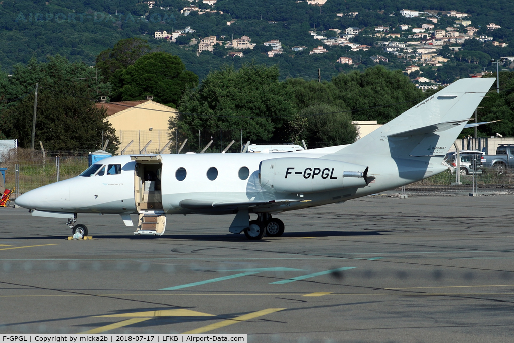 F-GPGL, 1983 Dassault Falcon 10 C/N 203, Parked
