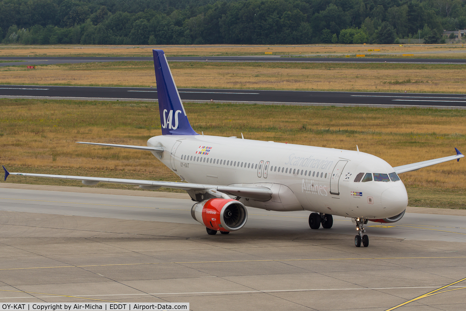 OY-KAT, 2007 Airbus A320-232 C/N 3192, SAS Airlines