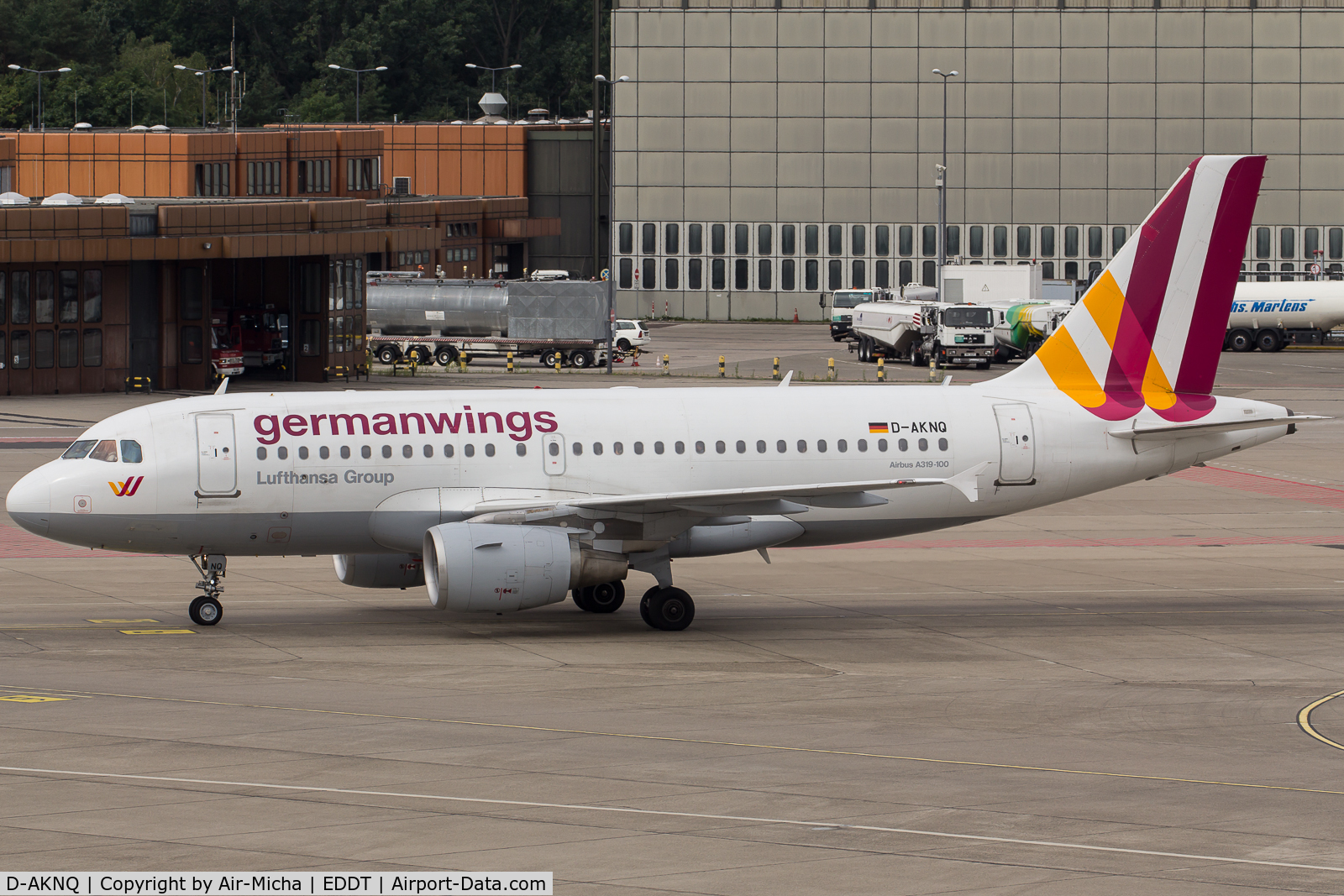 D-AKNQ, 2000 Airbus A319-112 C/N 1170, Germanwings