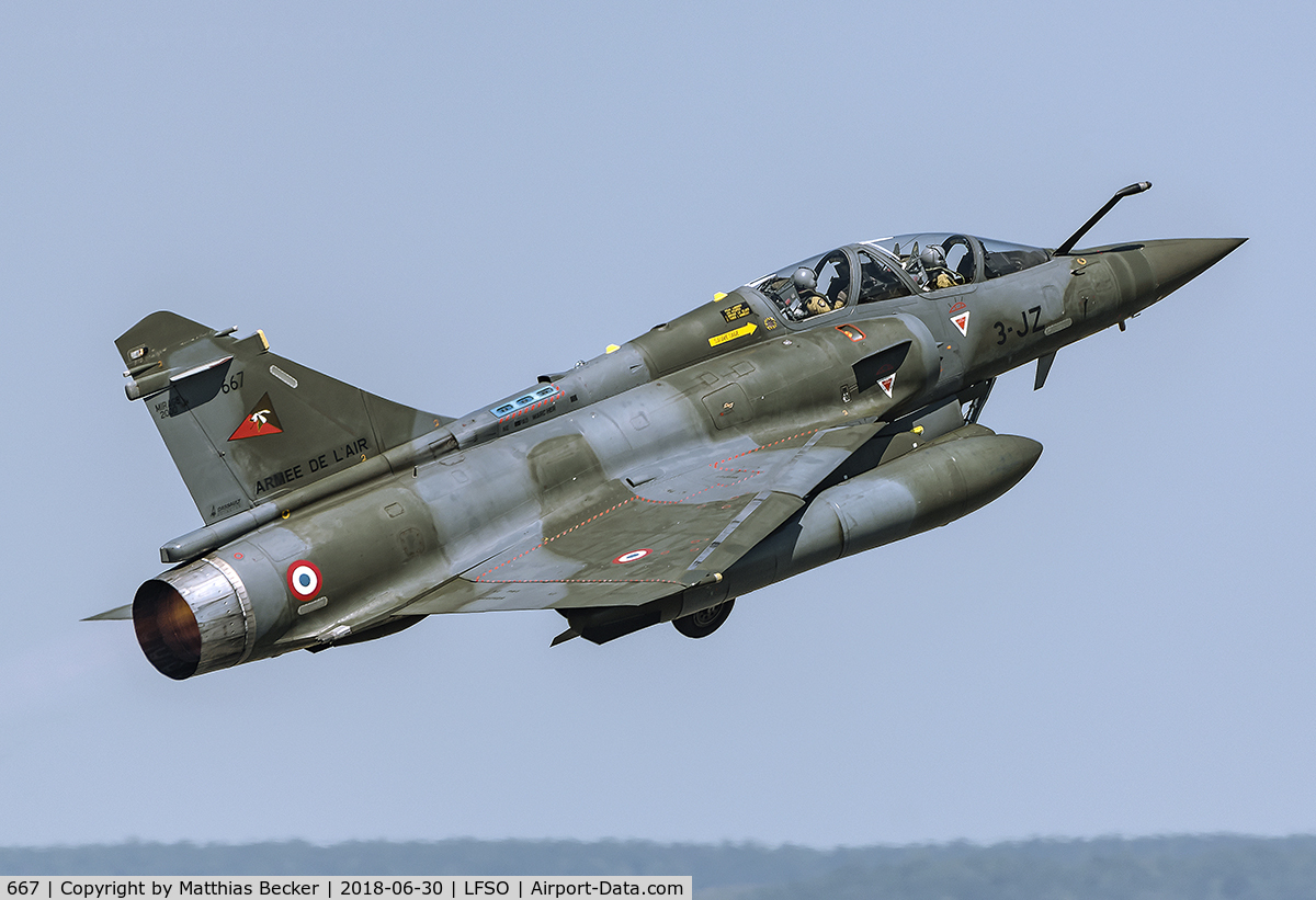 667, Dassault Mirage 2000D C/N 541, 667--