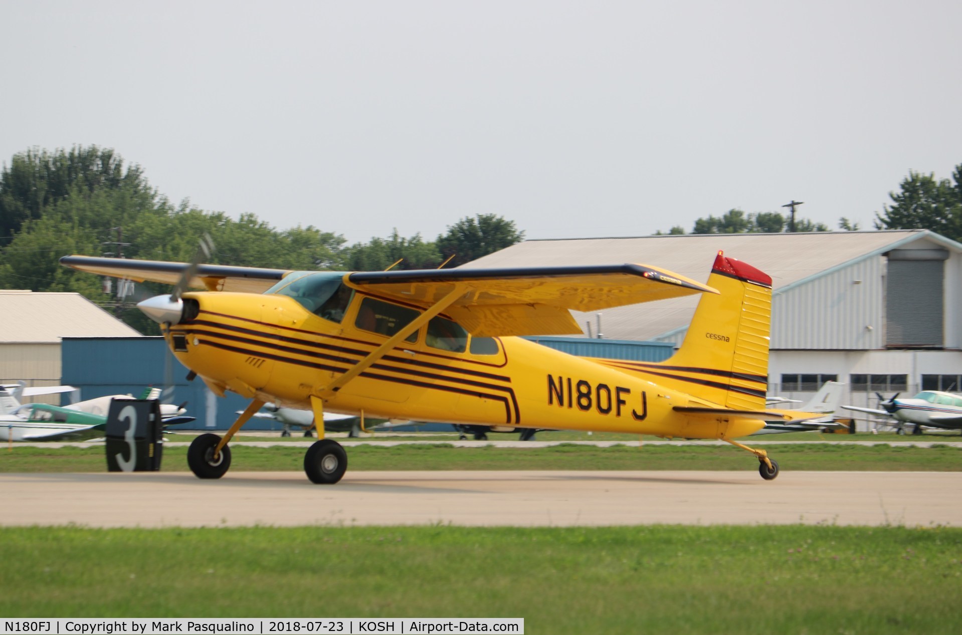N180FJ, 1977 Cessna 180K Skywagon C/N 18052900, Cessna 180K