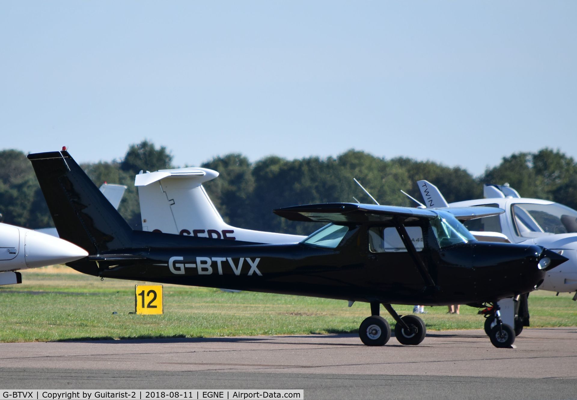 G-BTVX, 1979 Cessna 152 C/N 152-83375, At Gamston